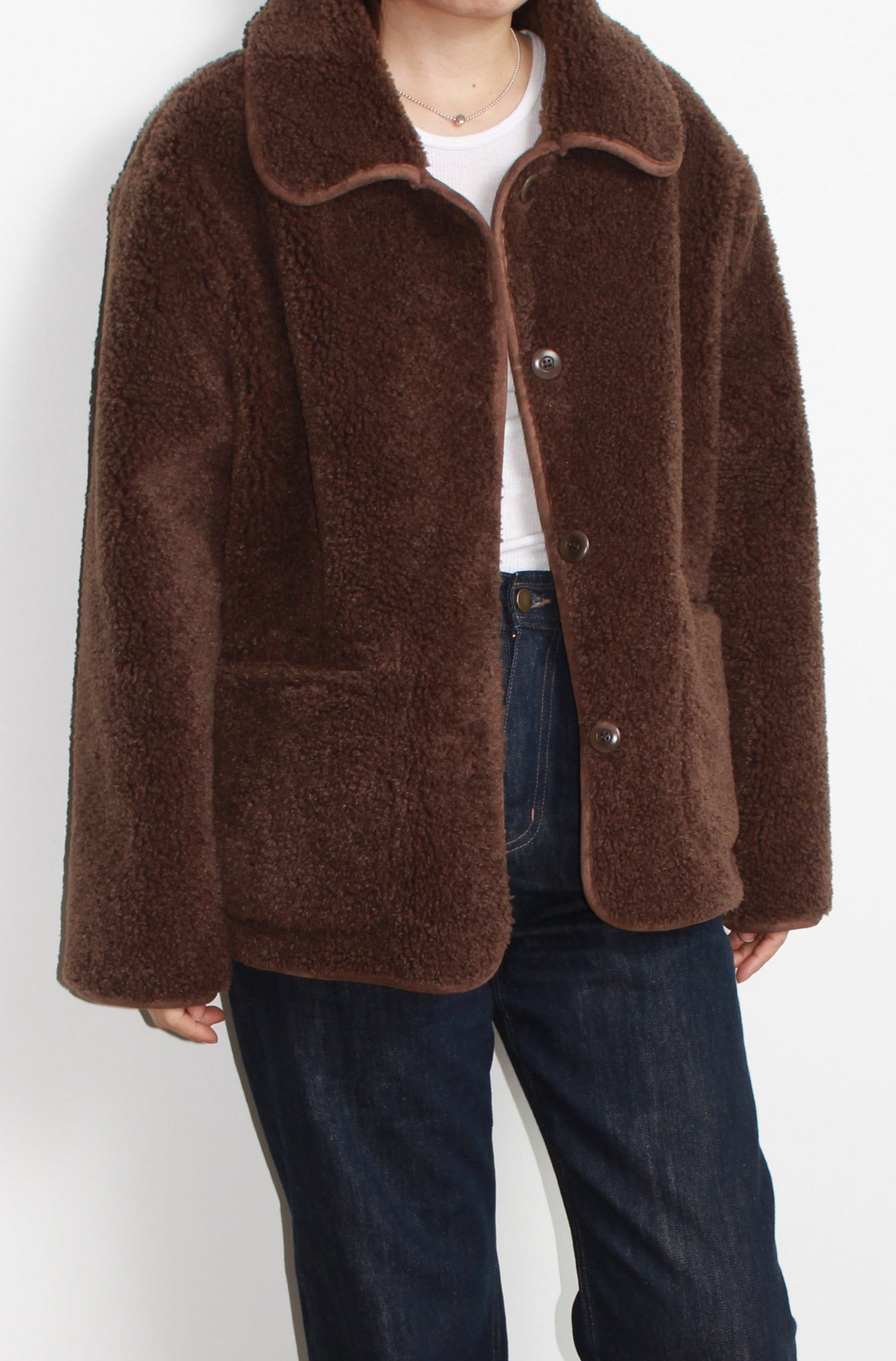 Shearling Teddy Bear Jacket