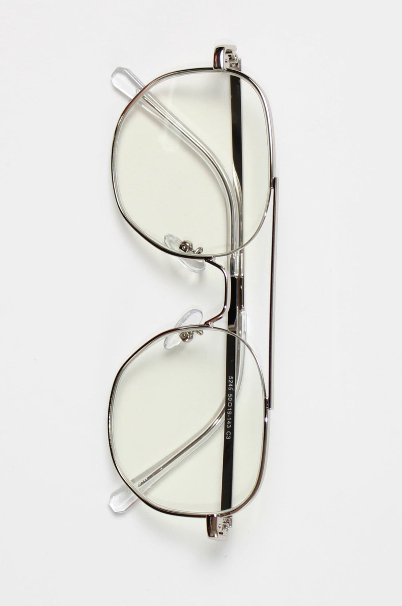 Aviator Silver Glasses