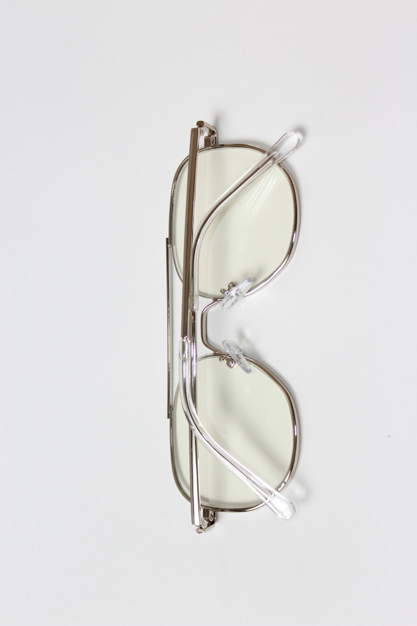 Aviator Silver Glasses