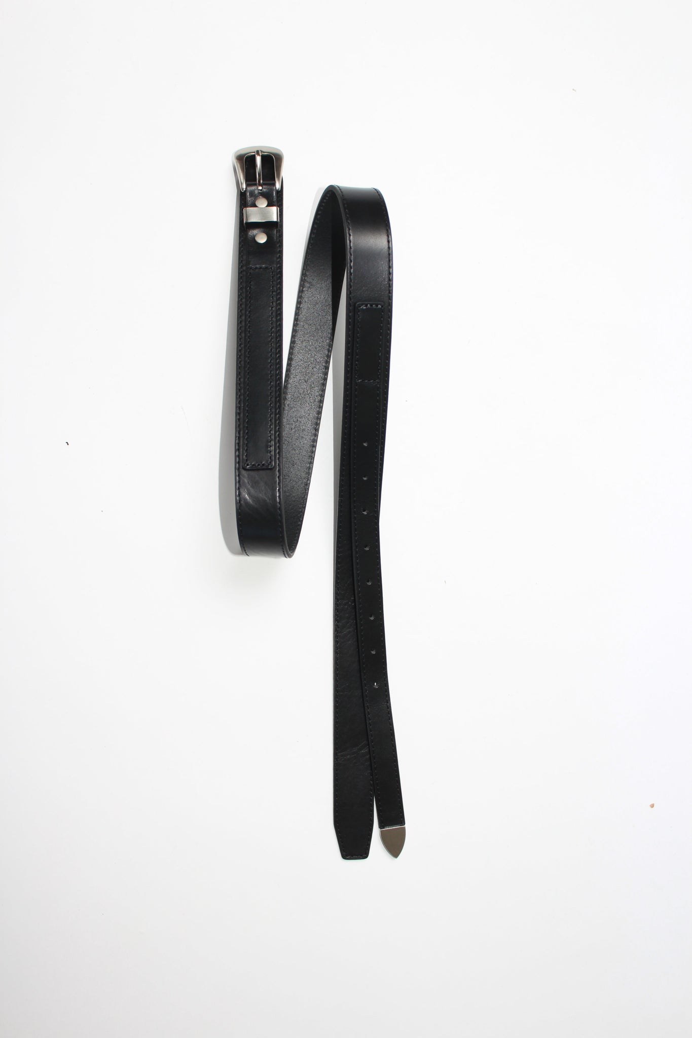 Minimal Western Leather Belt