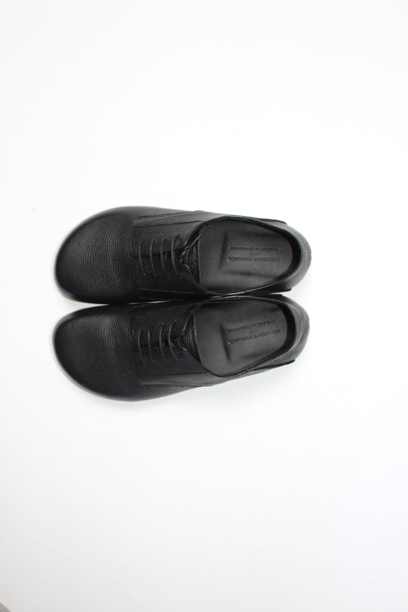 Rounded Toe Derby Shoes