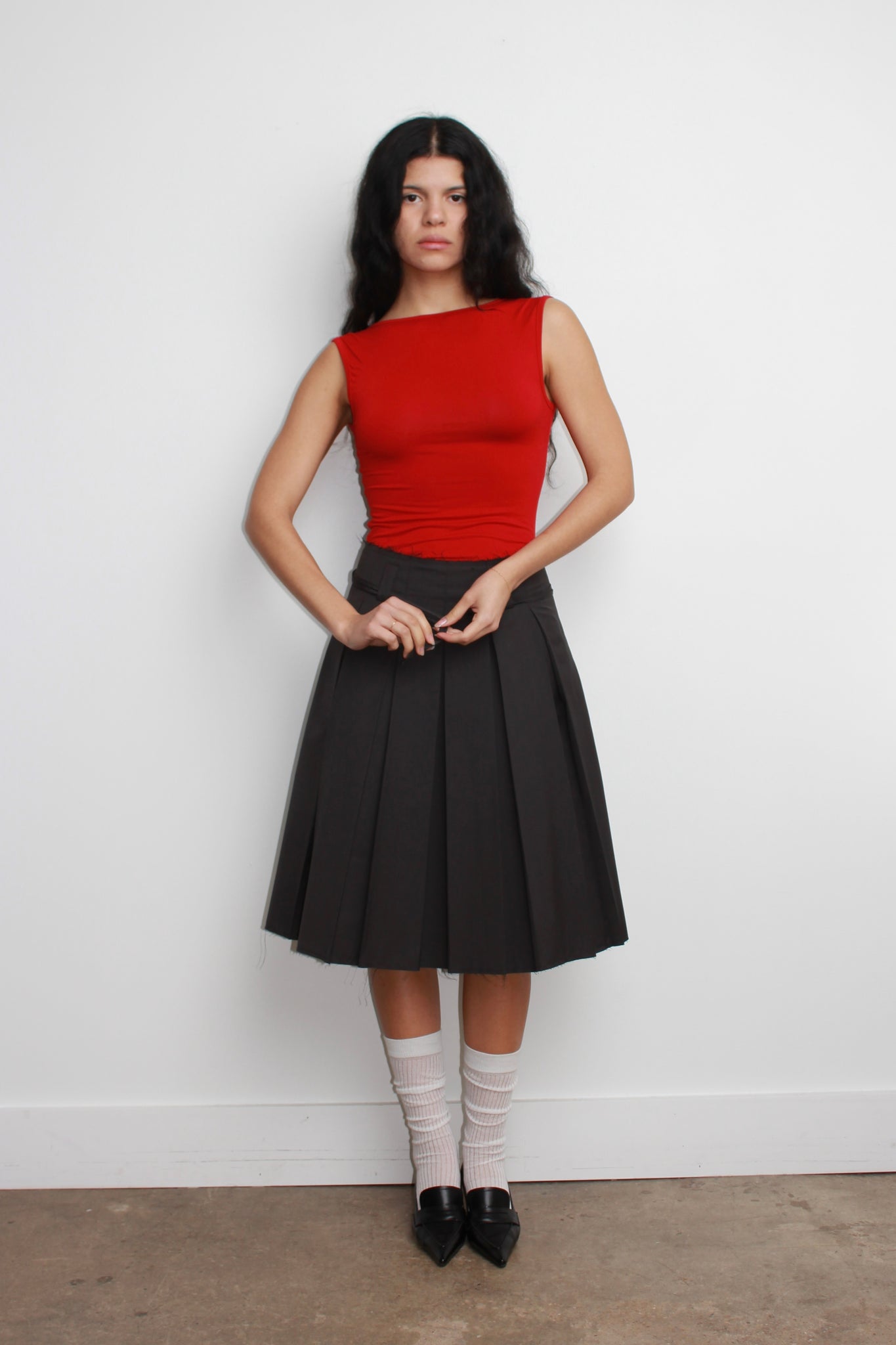 Dio Pleated Skirt