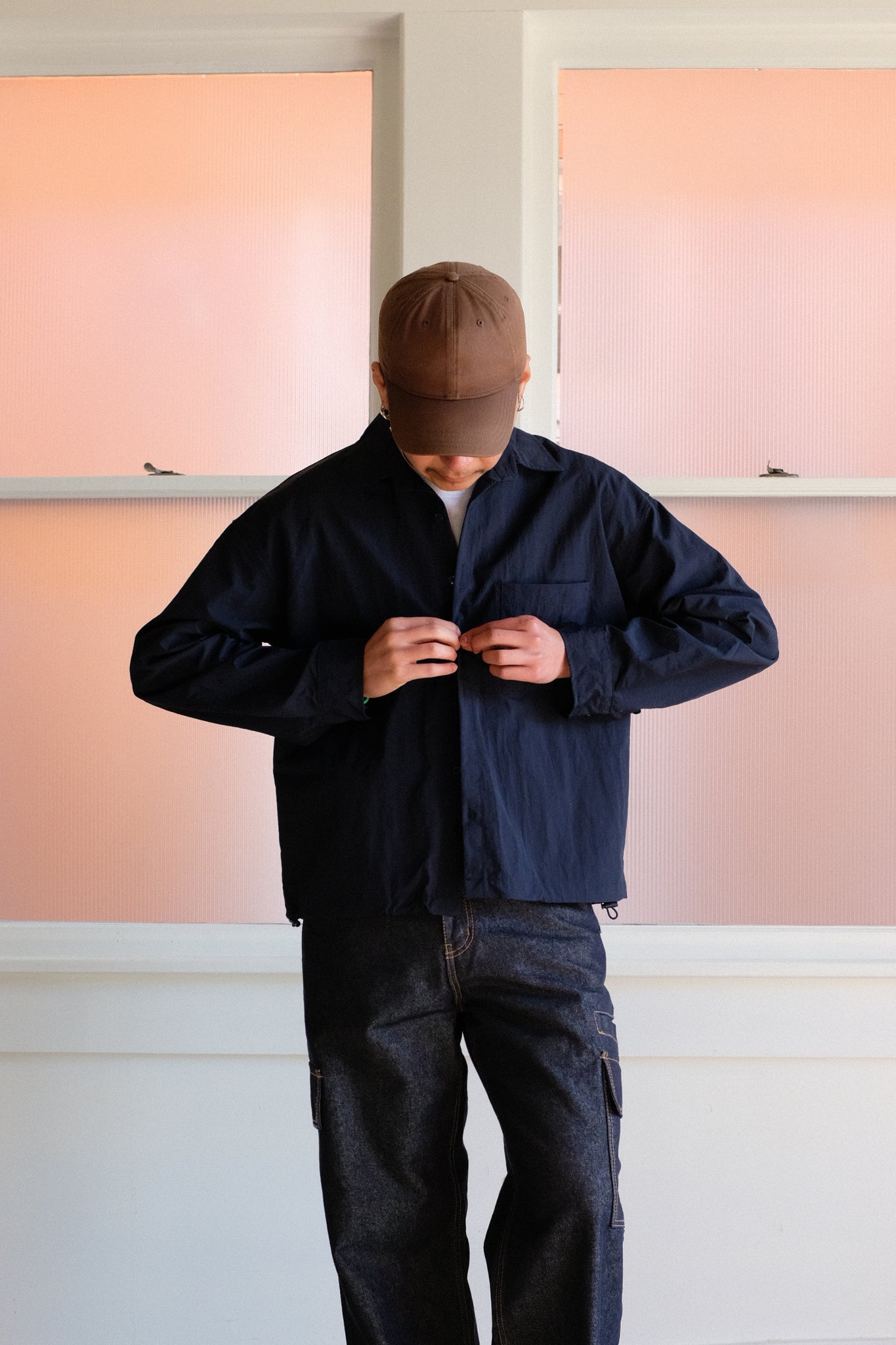 Mute Shirts Jacket in Navy
