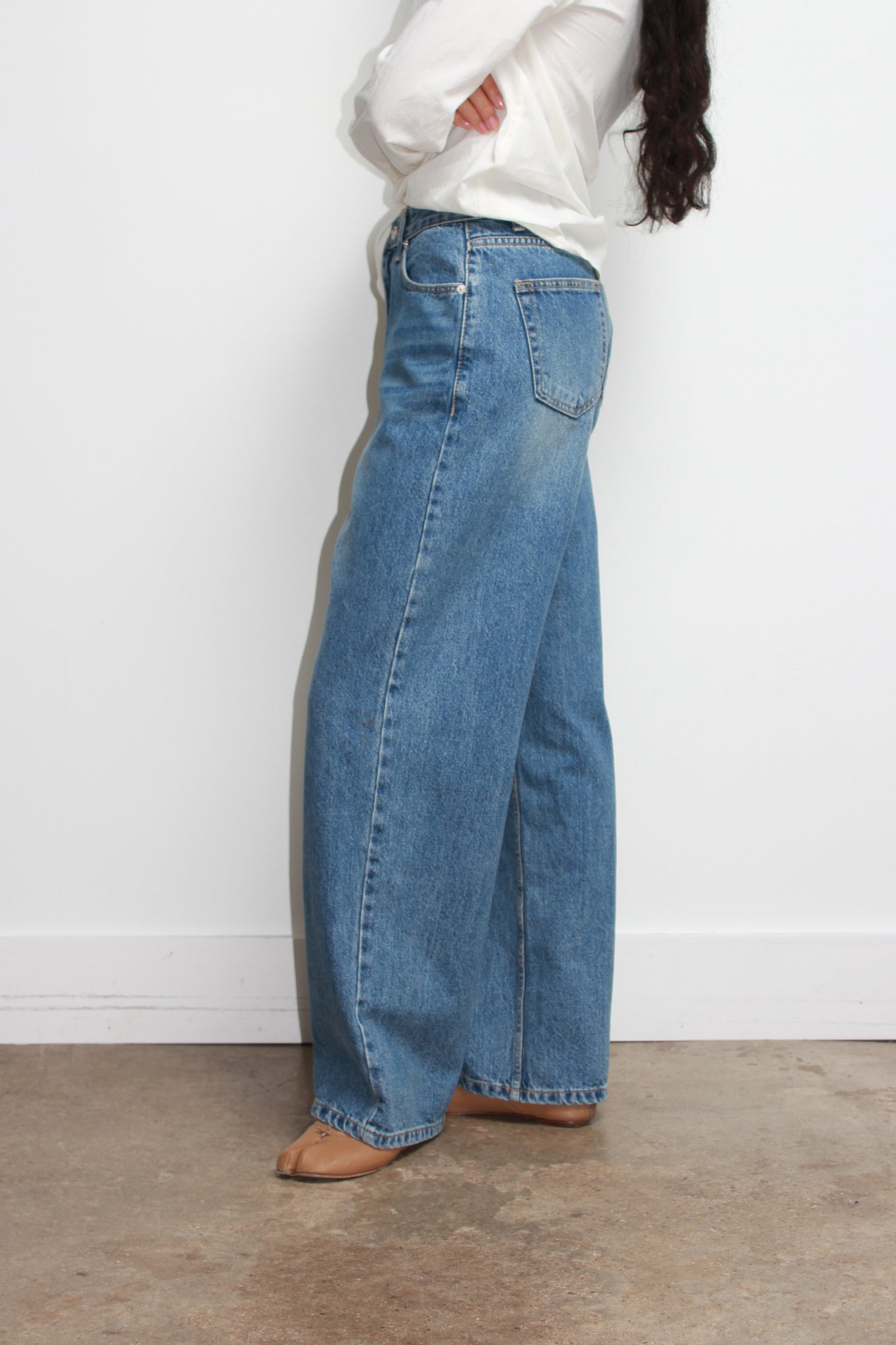 Slug Mid Wash Denim