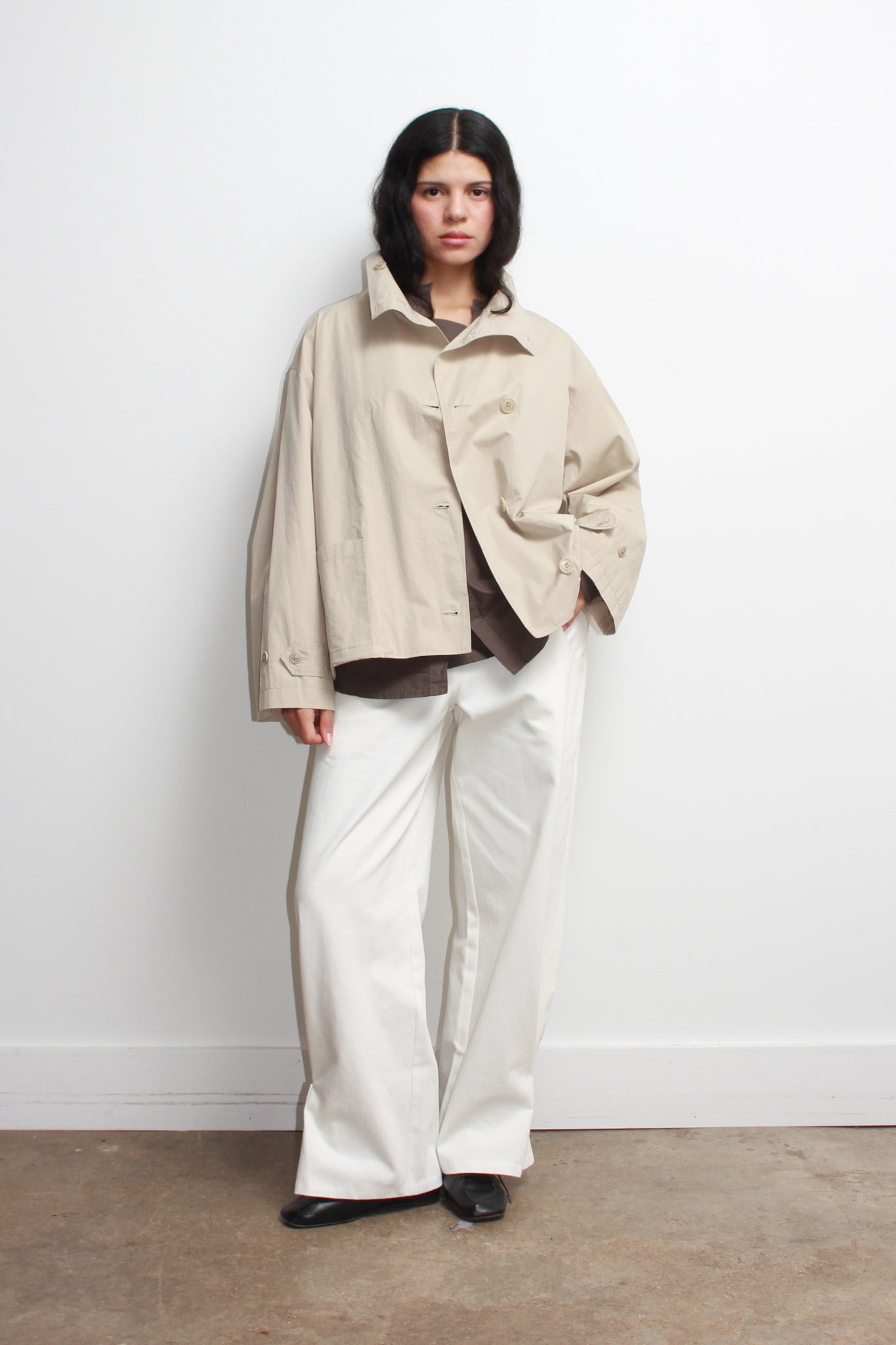 Pod High Half Trench Coat