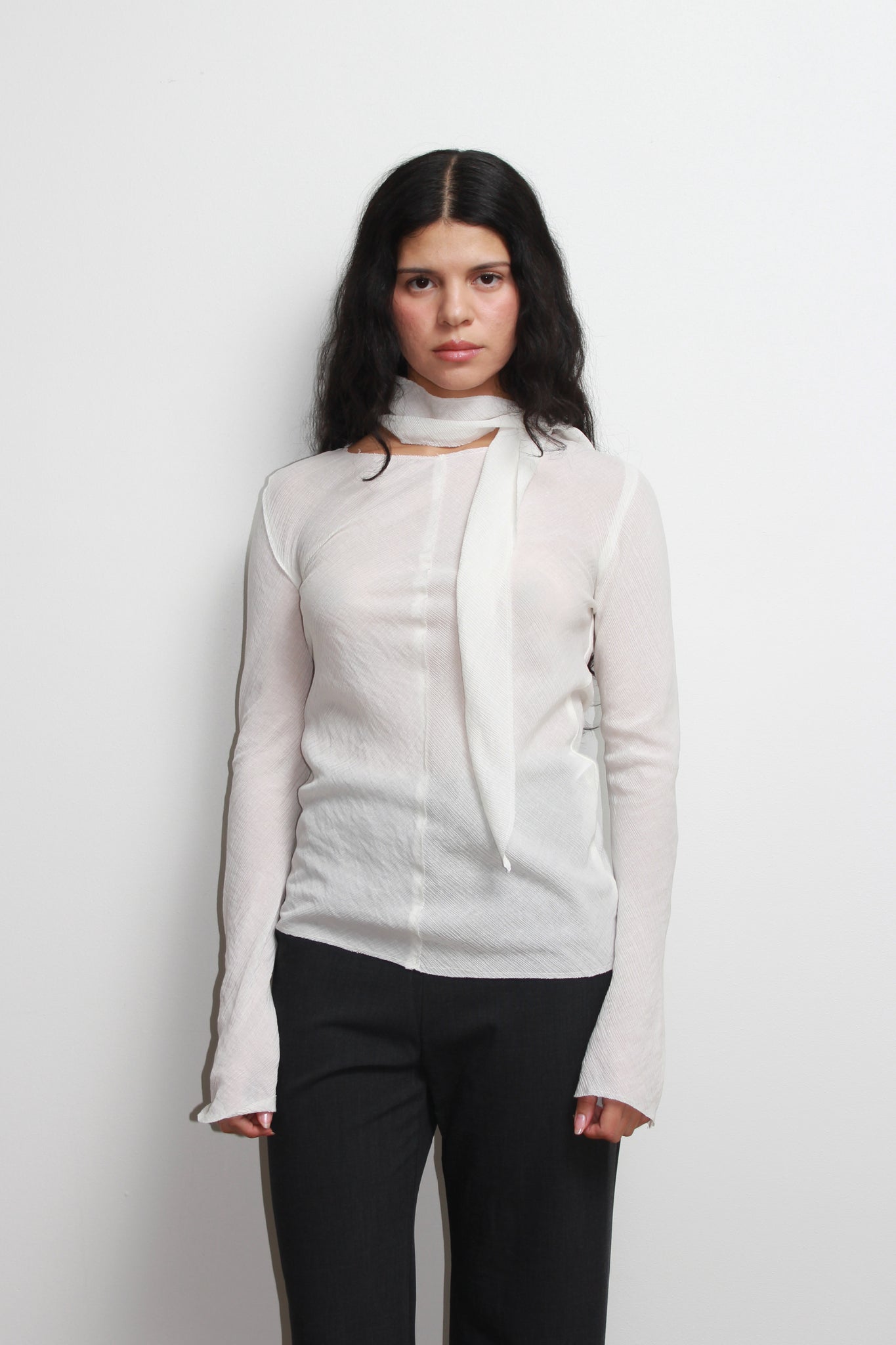 LF Scarf Top in Ivory