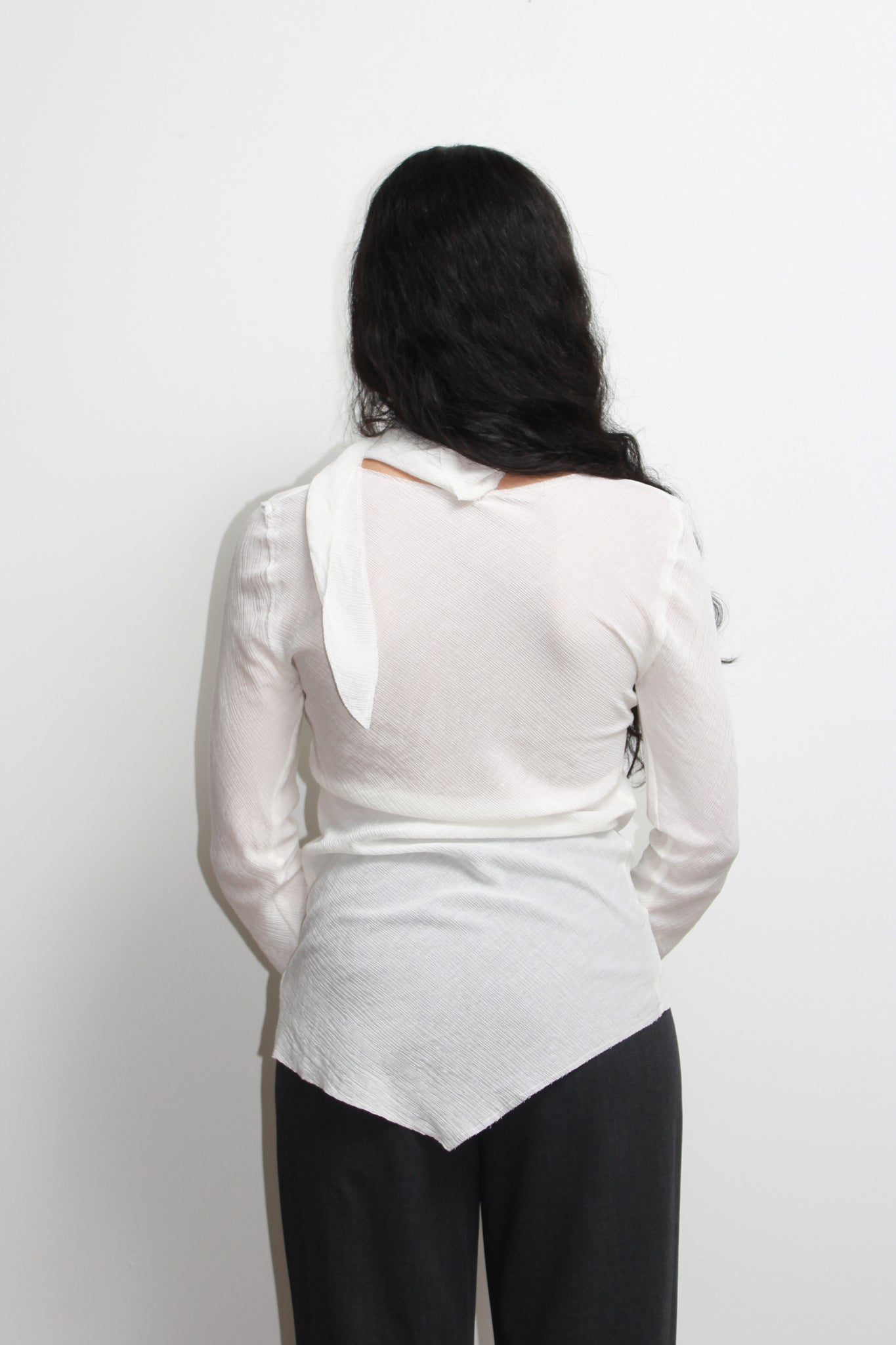 LF Scarf Top in Ivory