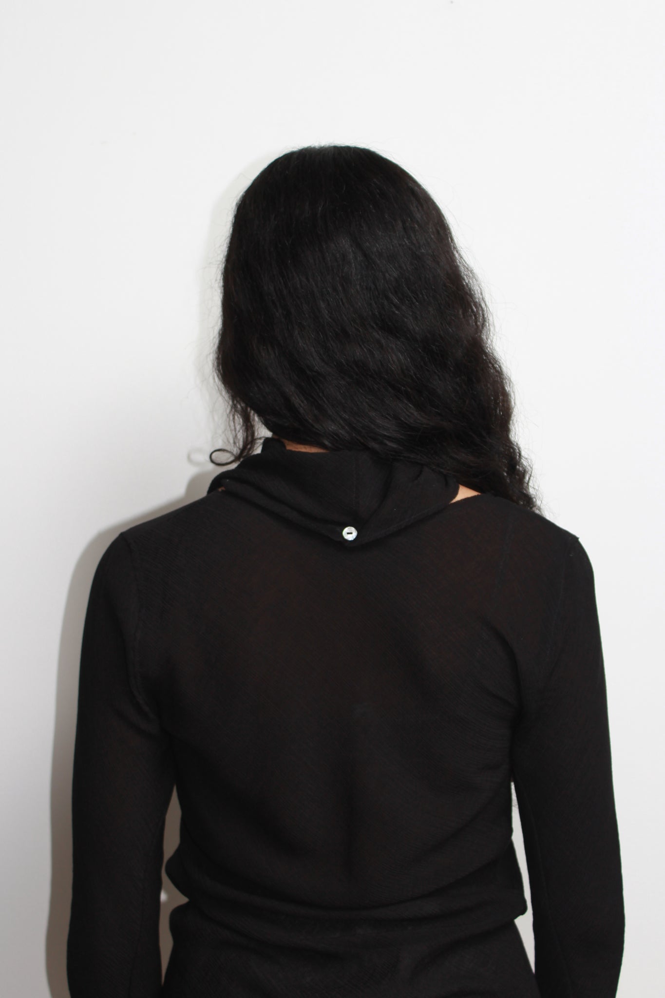 LF Scarf Top in Black