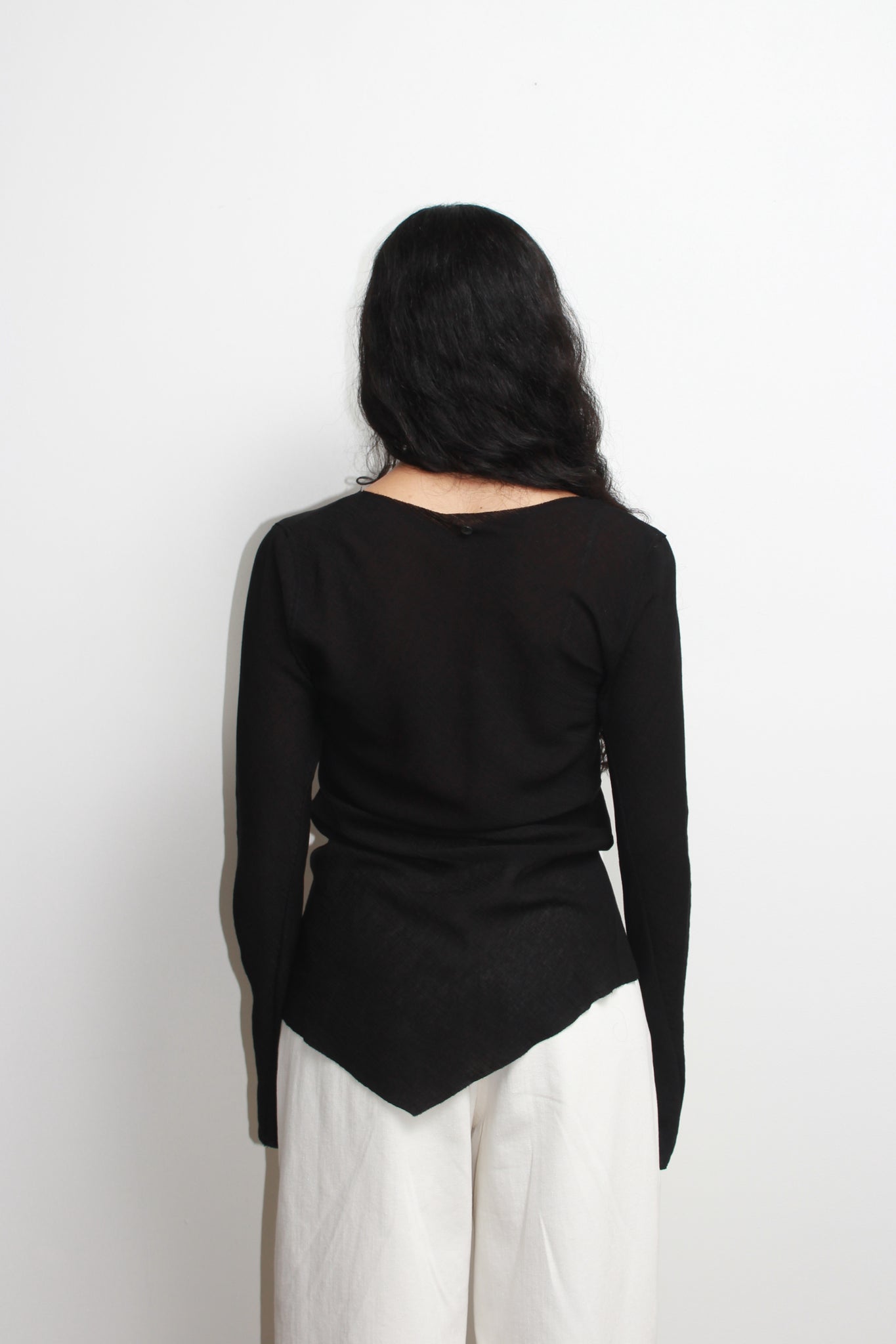 LF Scarf Top in Black