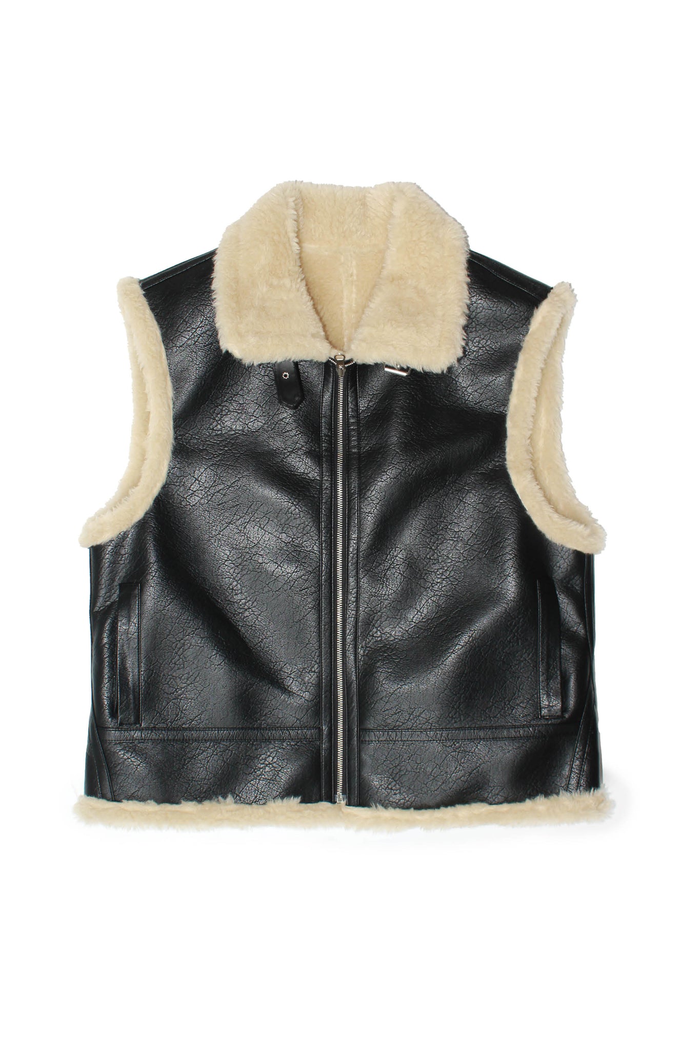 Reversible Shearling Vest