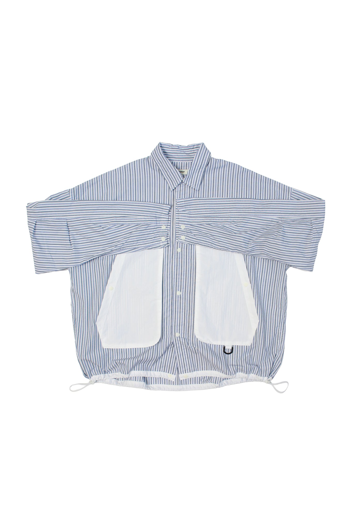 Rib Pocket Shirtket in Stripes
