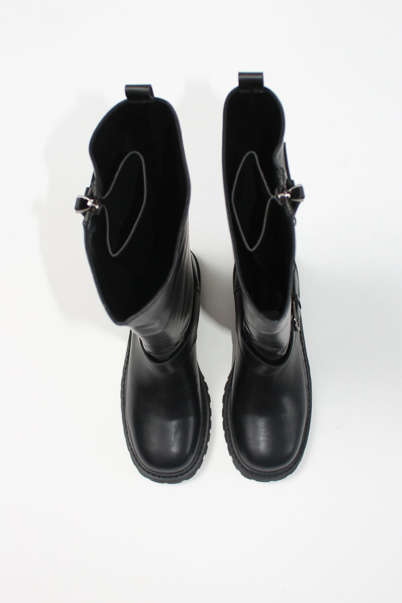 Side Zipper Knee High Boots