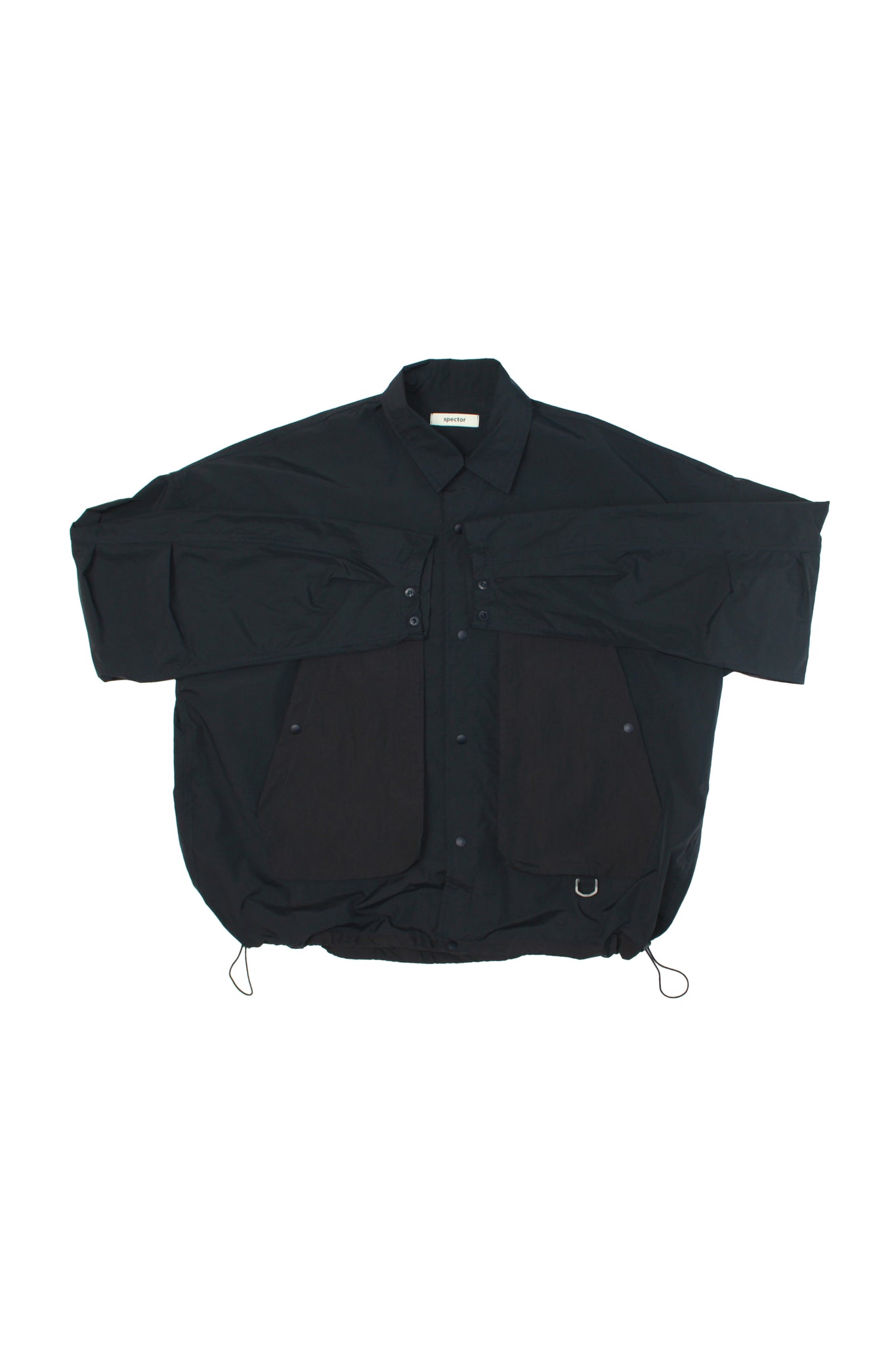 Rib Pocket Shirtket in Navy