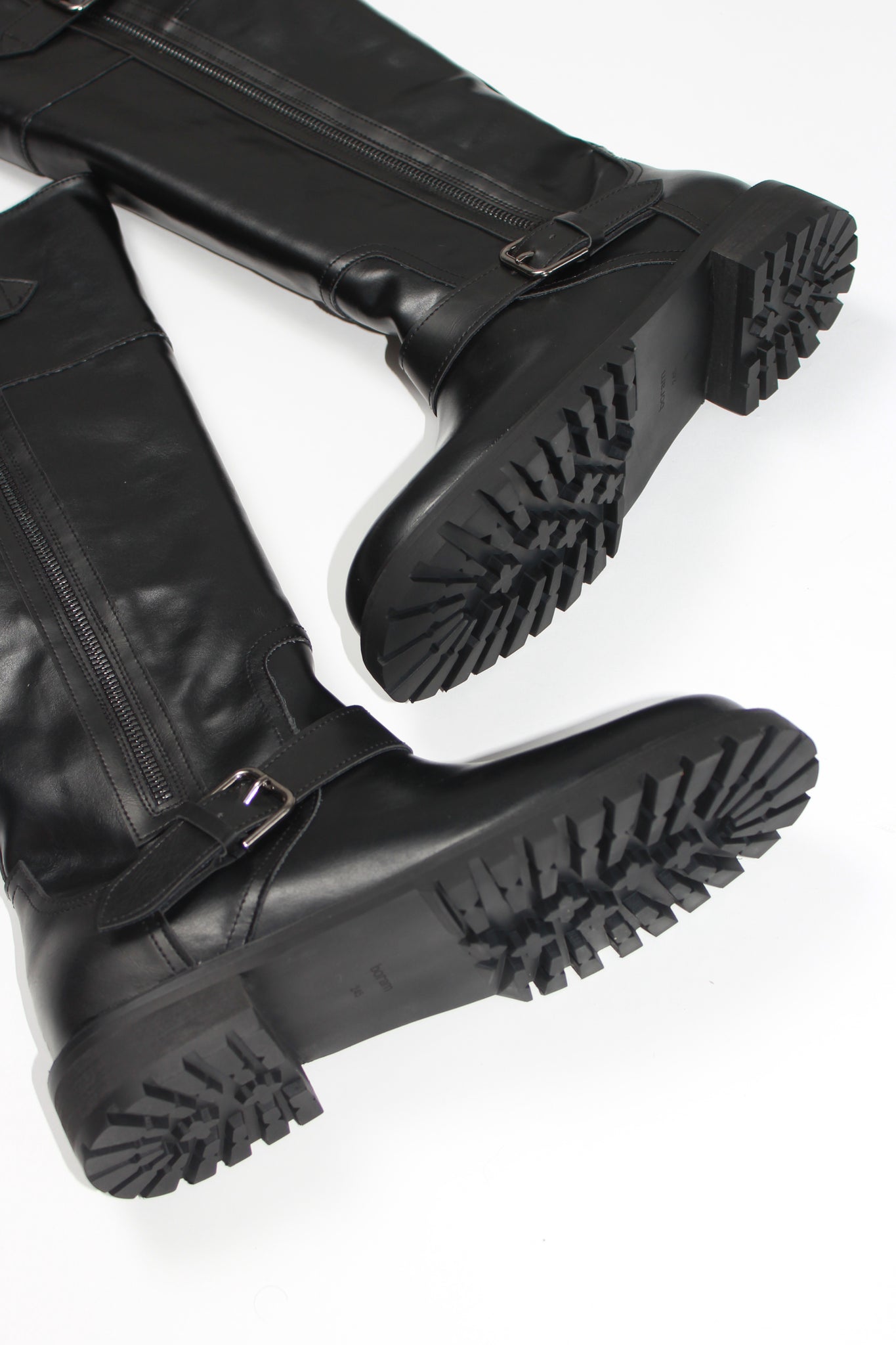 Side Zipper Knee High Boots