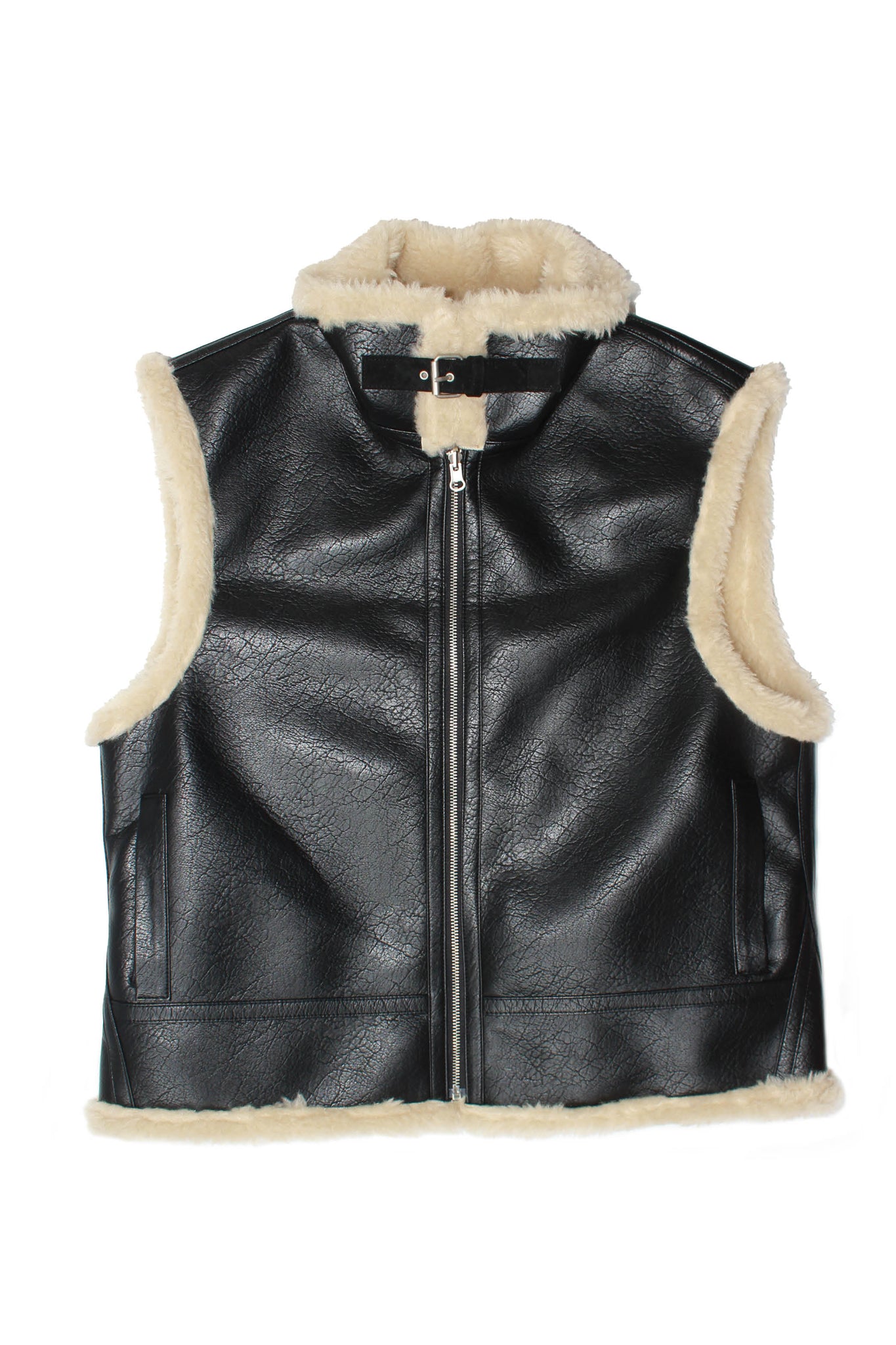 Reversible Shearling Vest