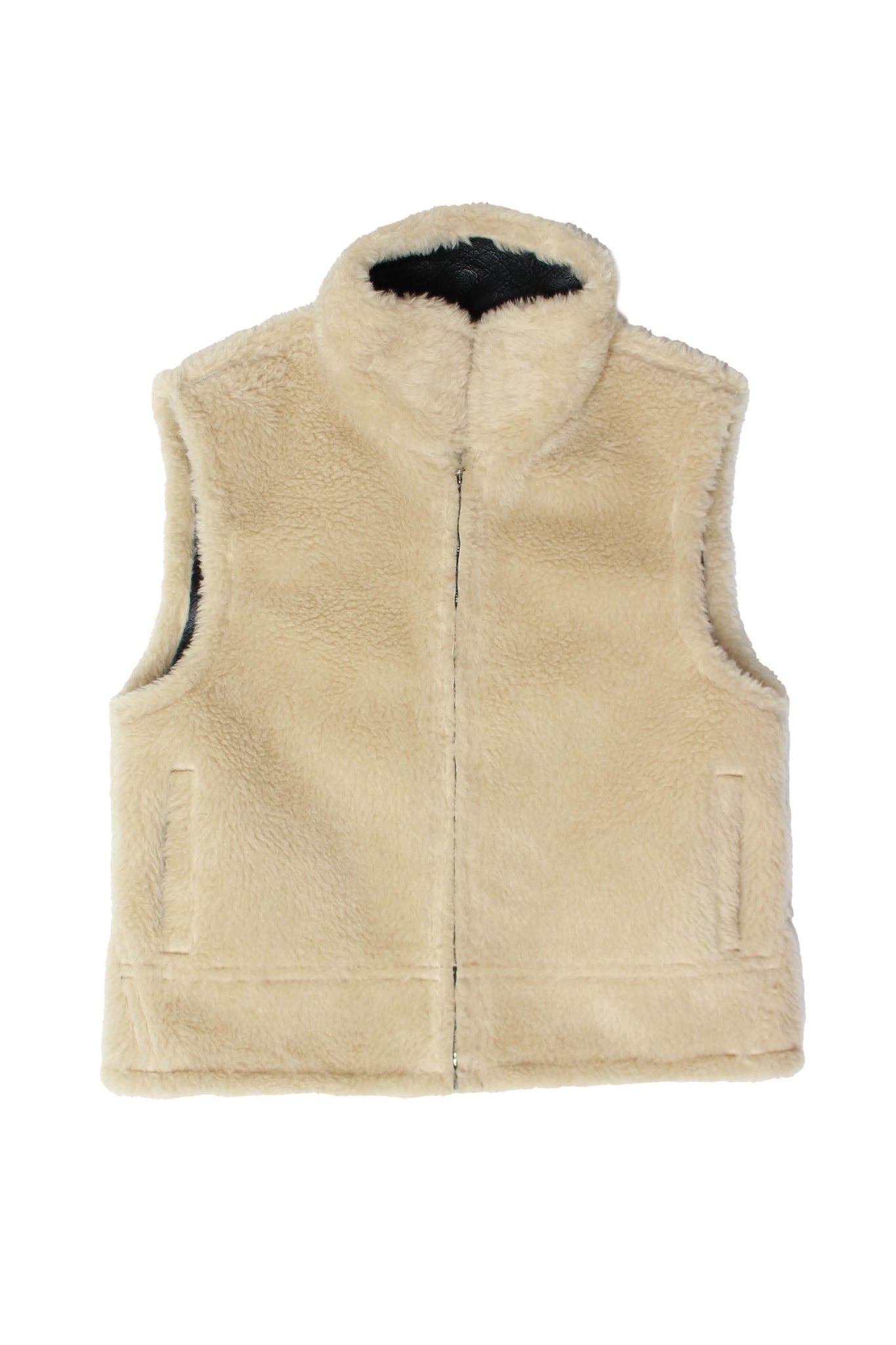 Reversible Shearling Vest