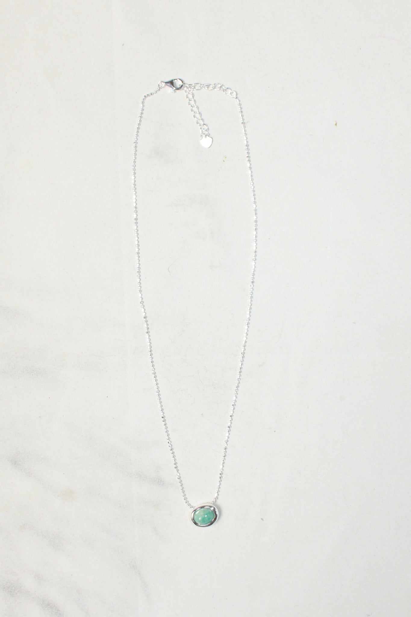 Aquamarine Stone Necklace