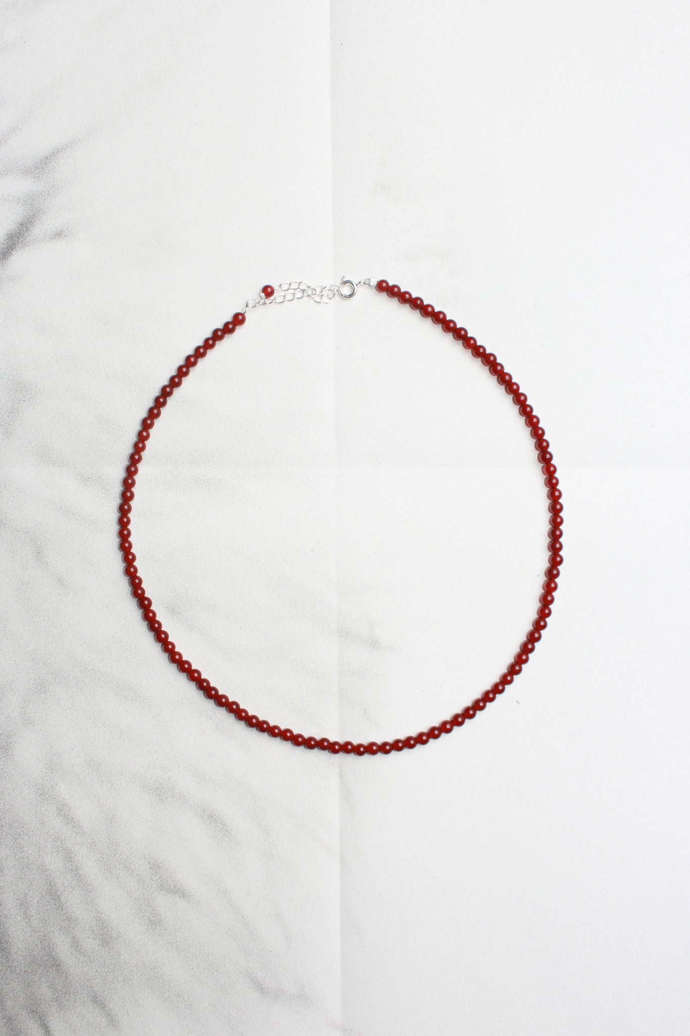 Red Jade Quartz Necklace