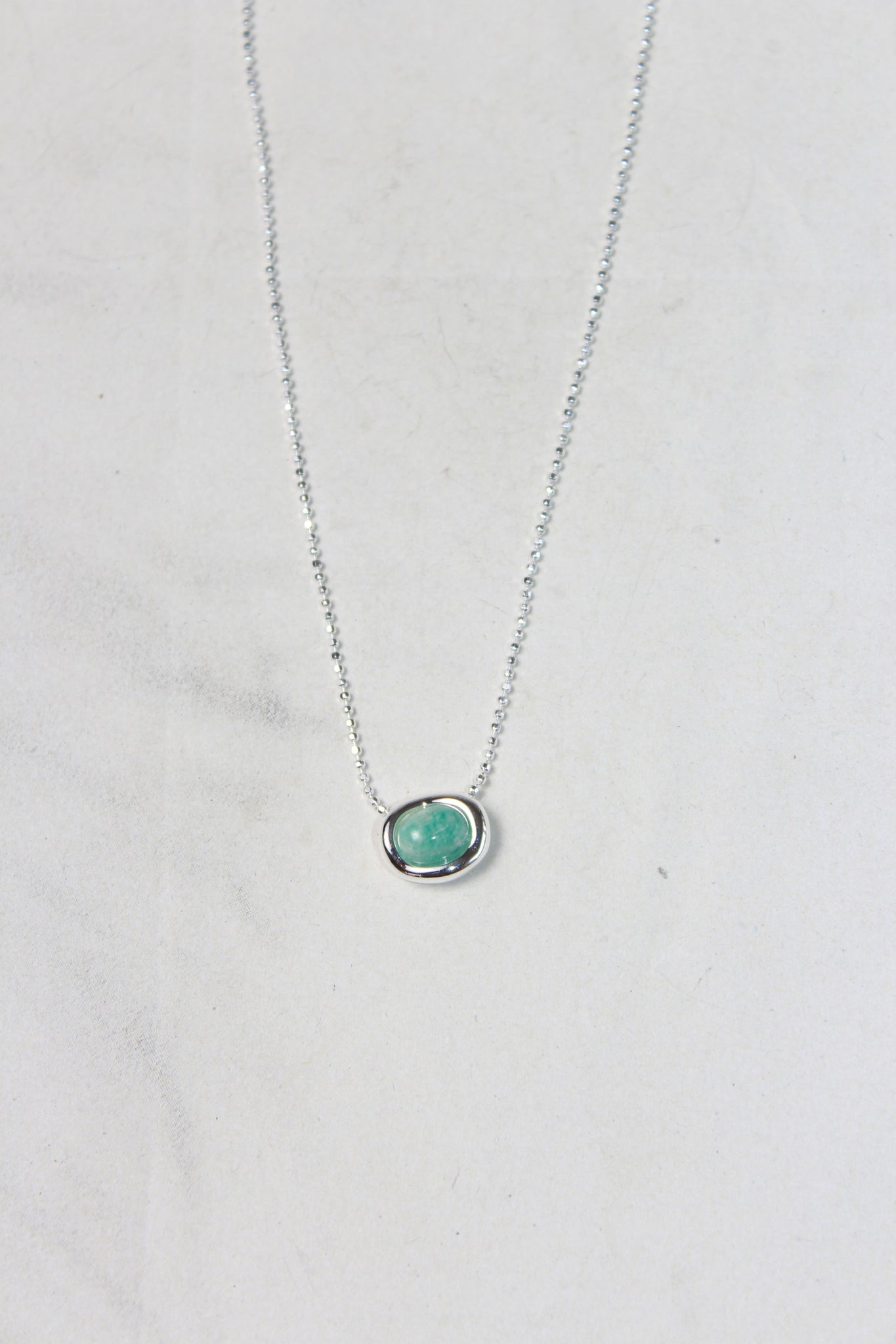 Aquamarine Stone Necklace