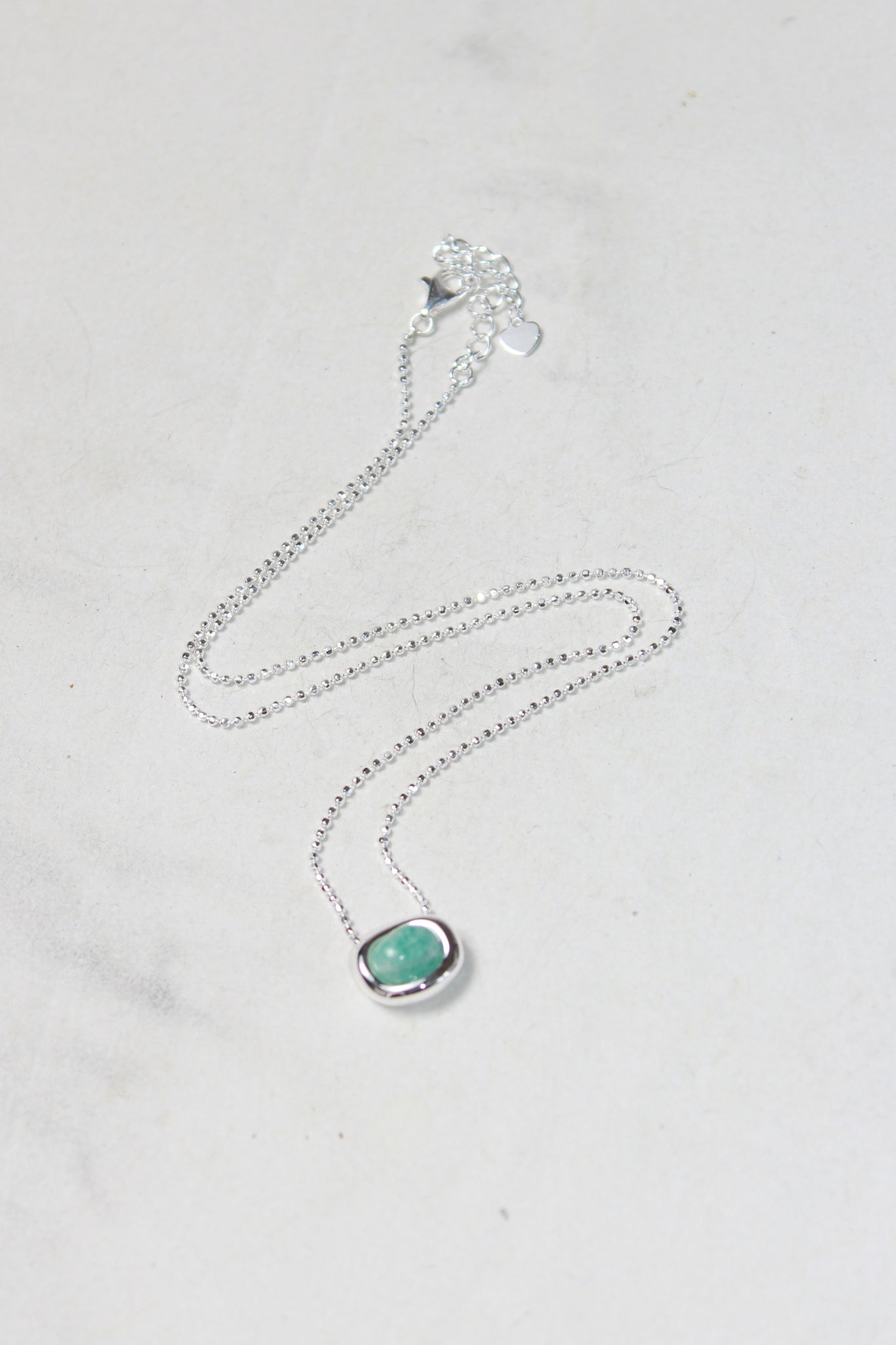 Aquamarine Stone Necklace