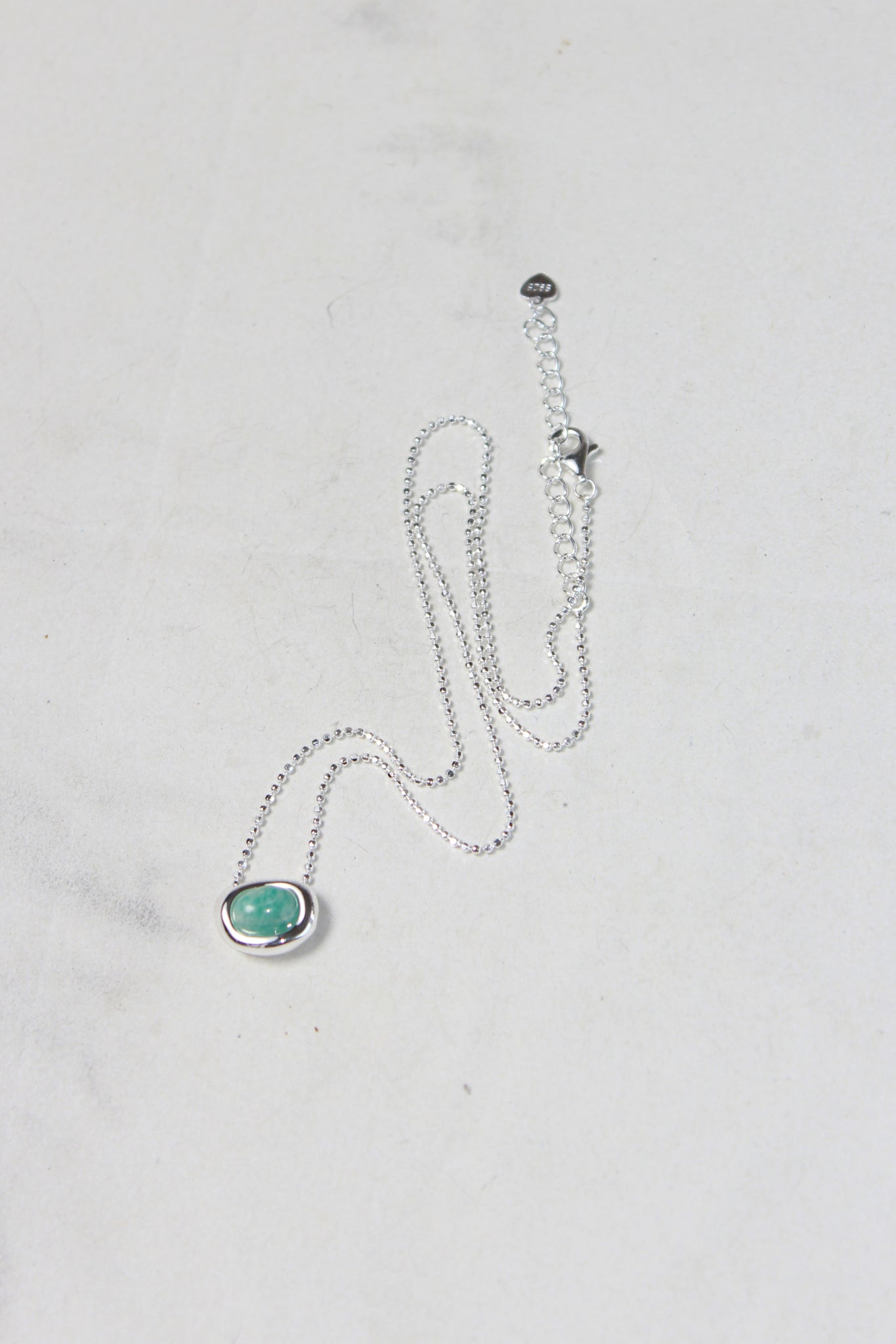 Aquamarine Stone Necklace