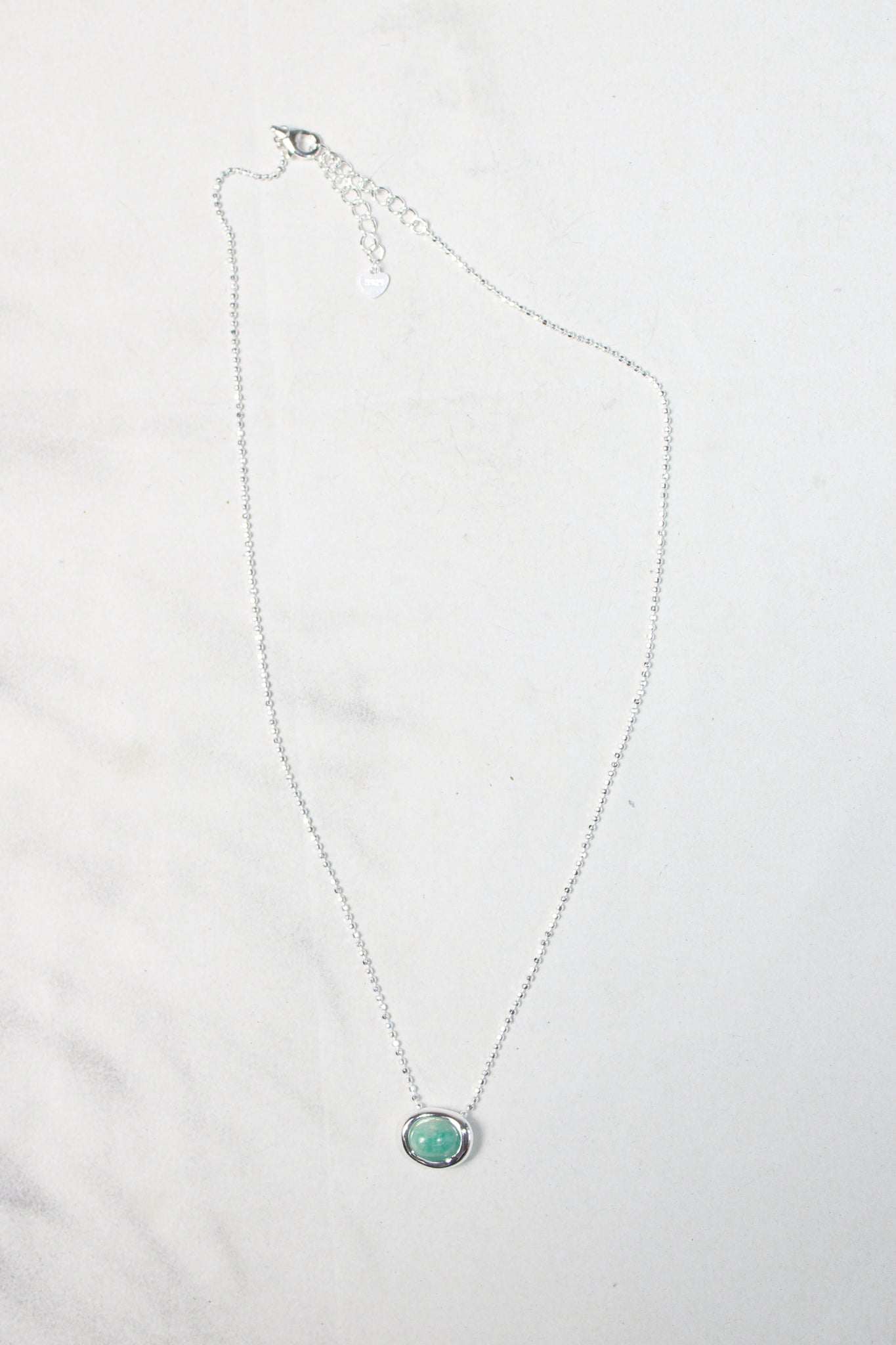 Aquamarine Stone Necklace