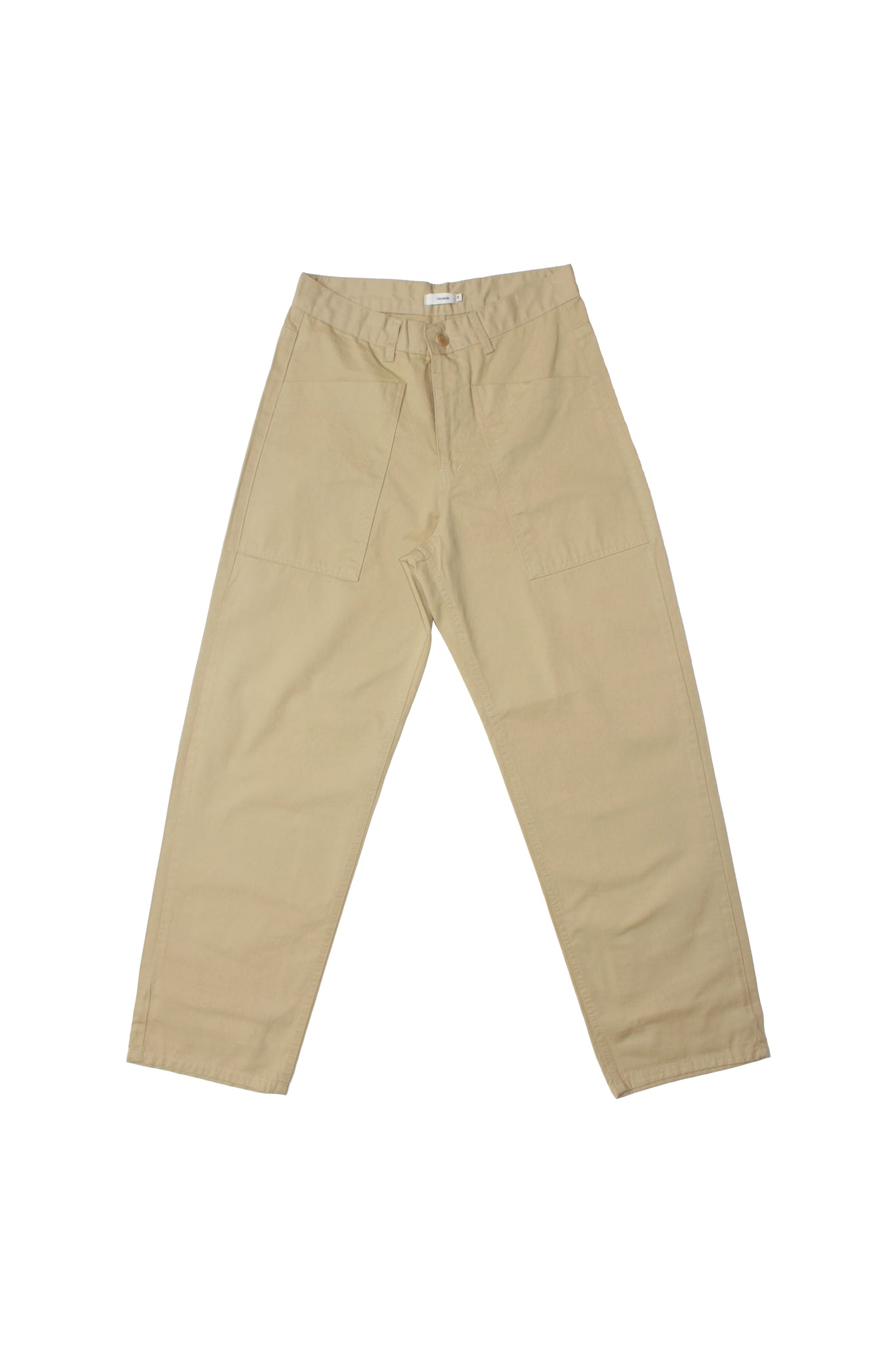 Cliff Cotton Pants in Khaki