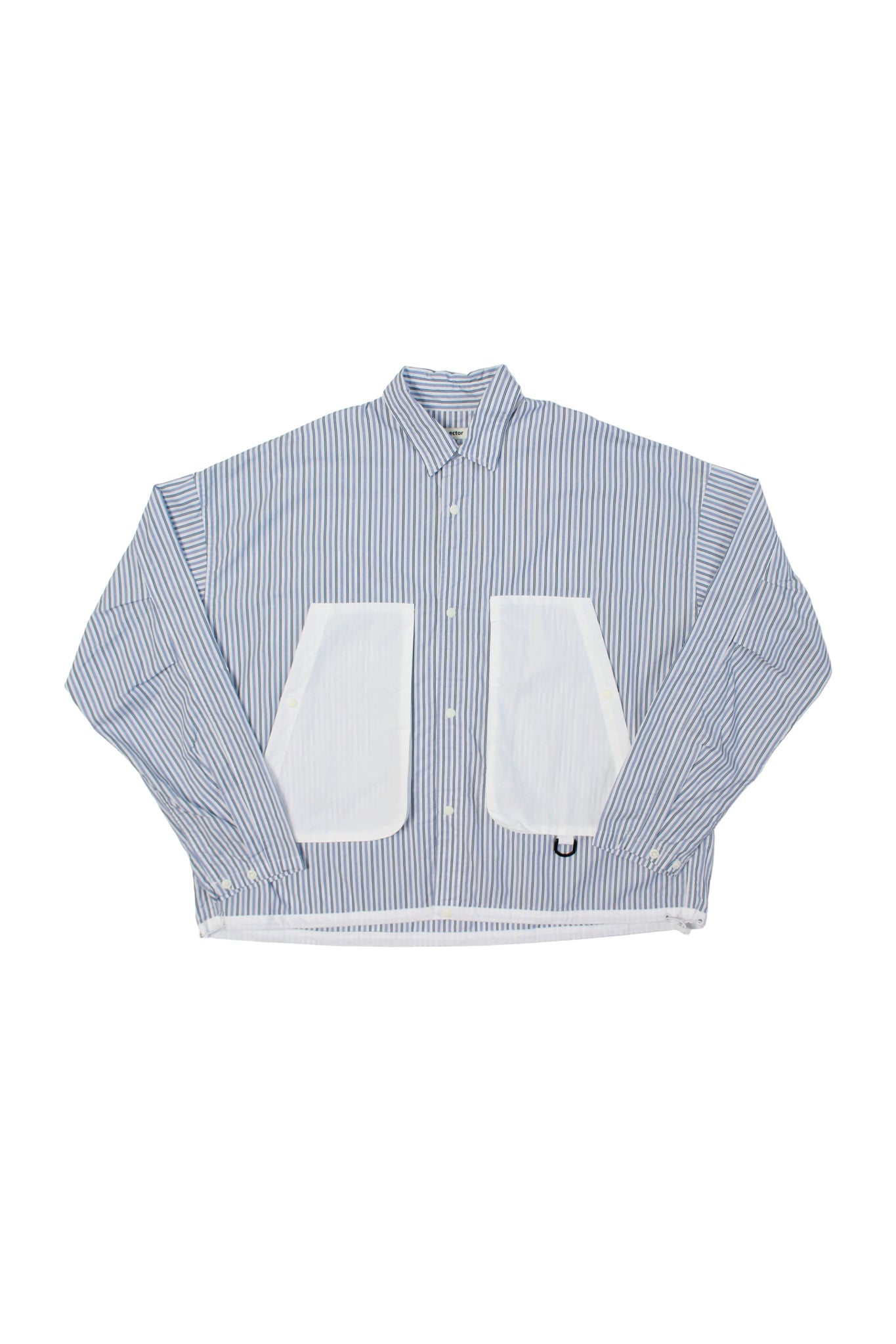 Rib Pocket Shirtket in Stripes