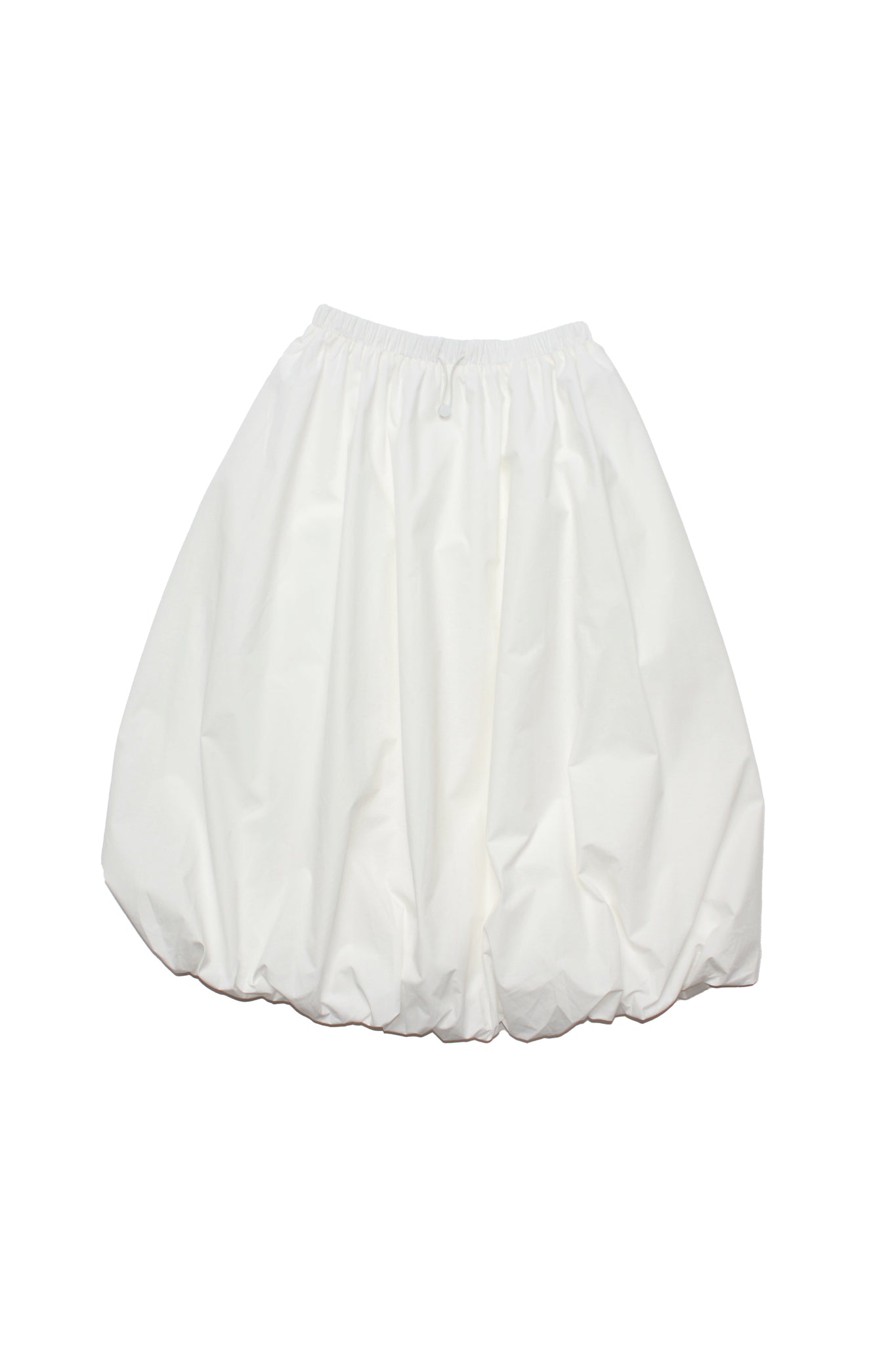 Pumkin Ballon Skirt in White