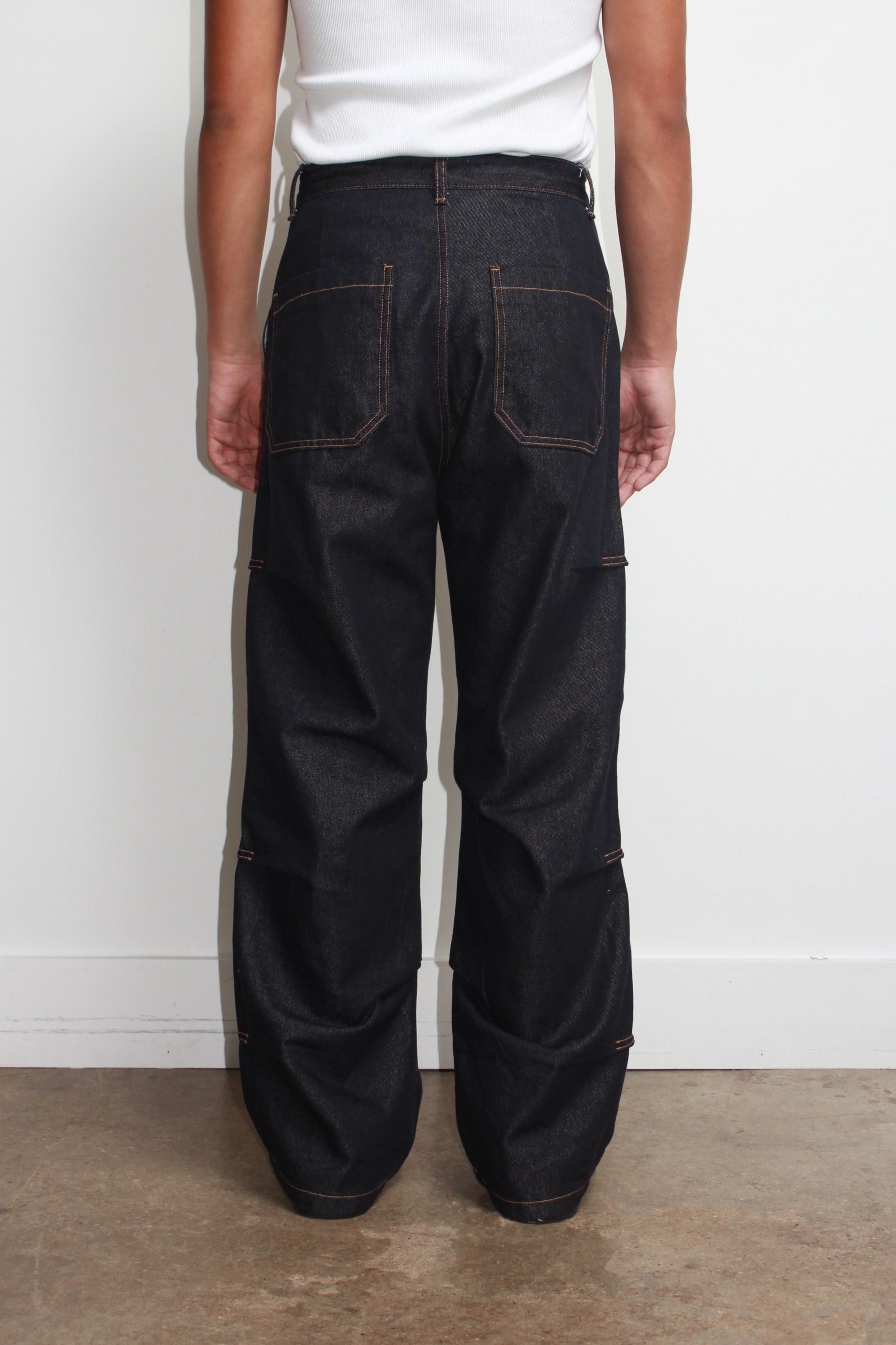 Nonfade Indigo Side Pintuck Denim – Jowa.shop