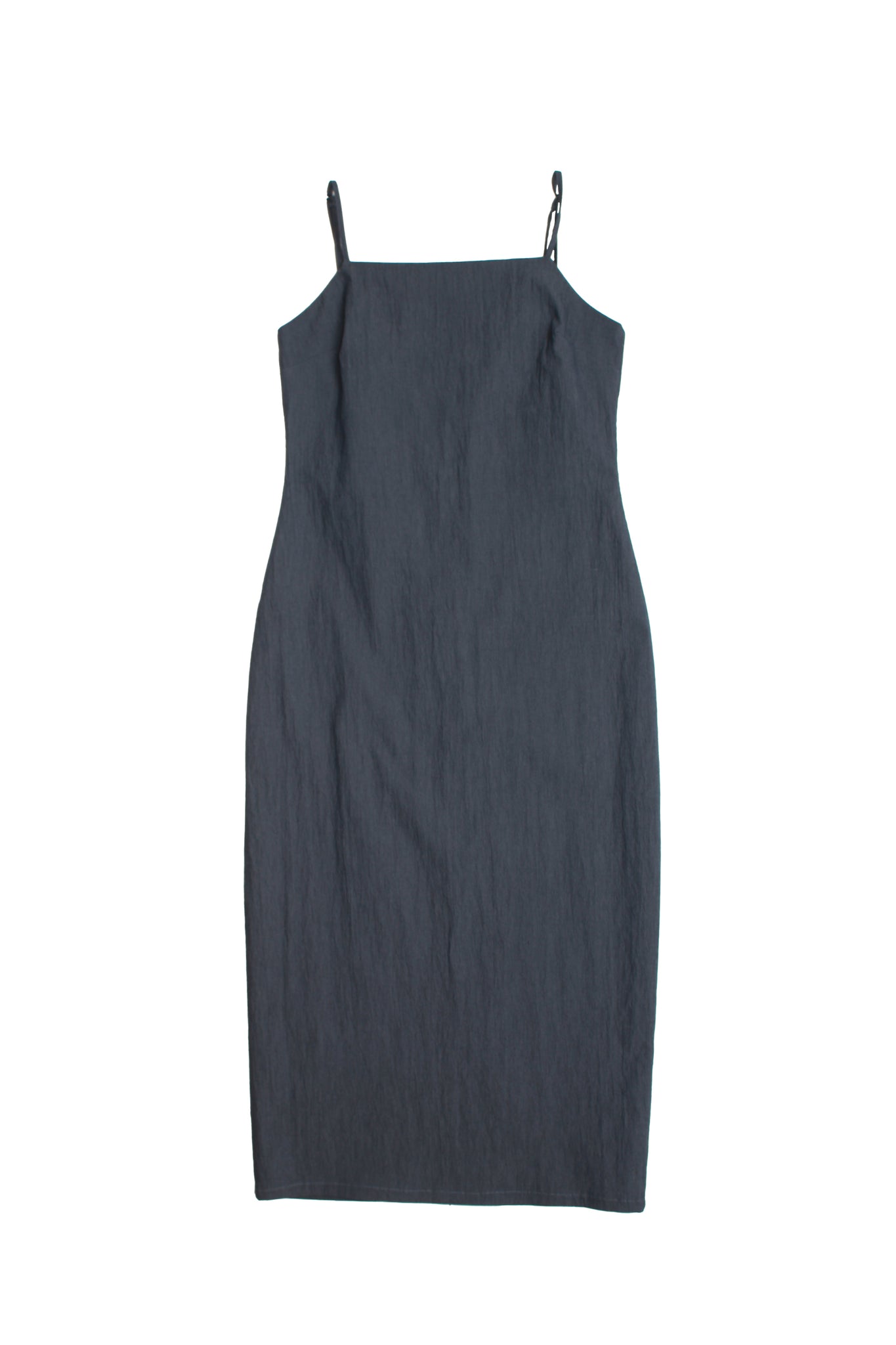 Low back Sleeveless Dress in Indigo