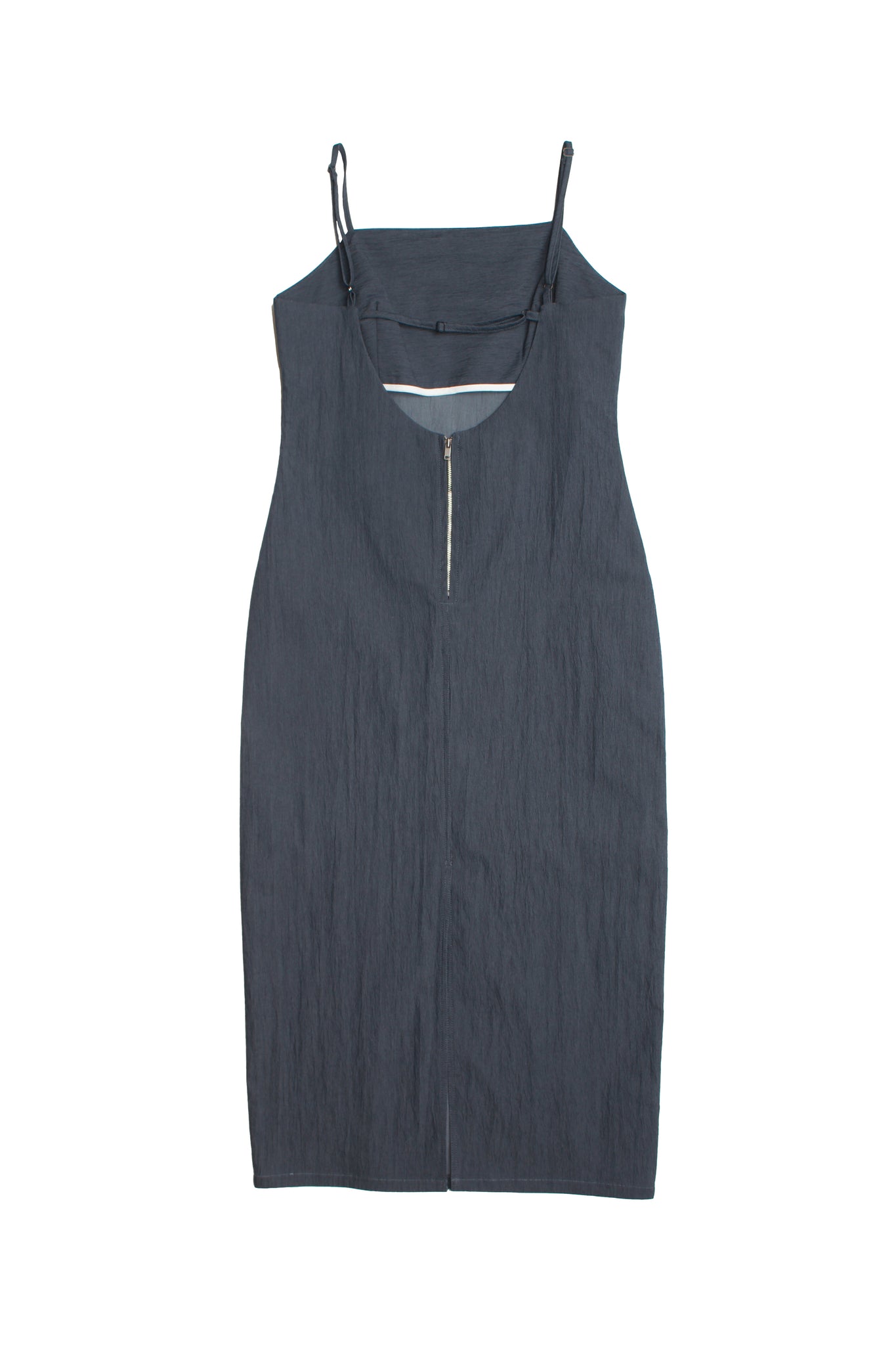 Low back Sleeveless Dress in Indigo