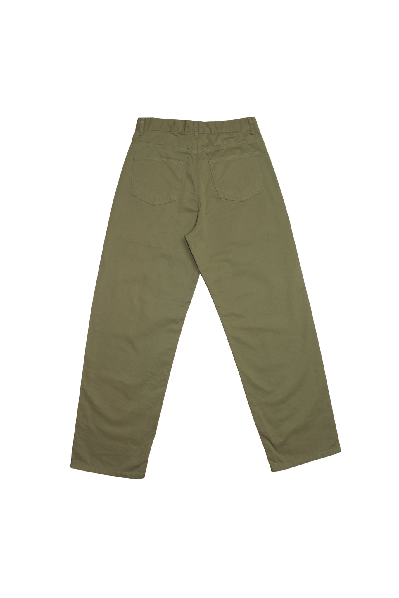 Cliff Cotton Pants in Olive