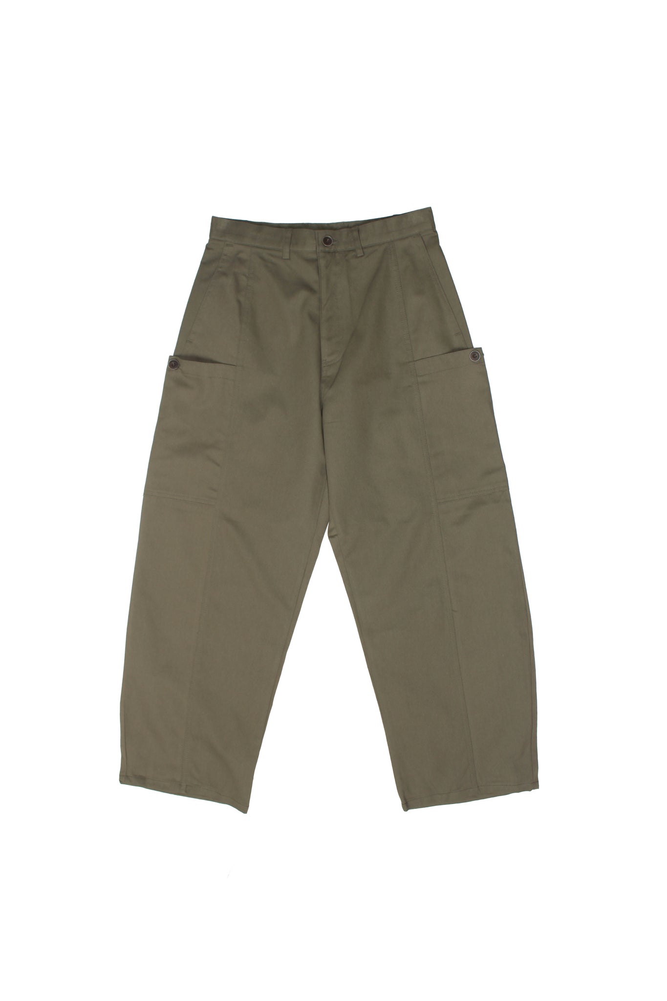 Fold Cargo Pants in Olive