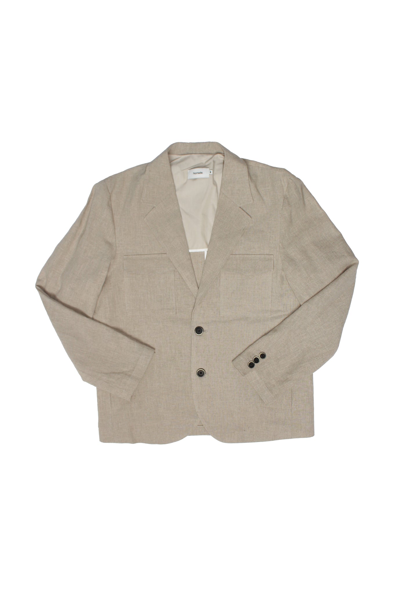 Ever Linen Blazer in Beige