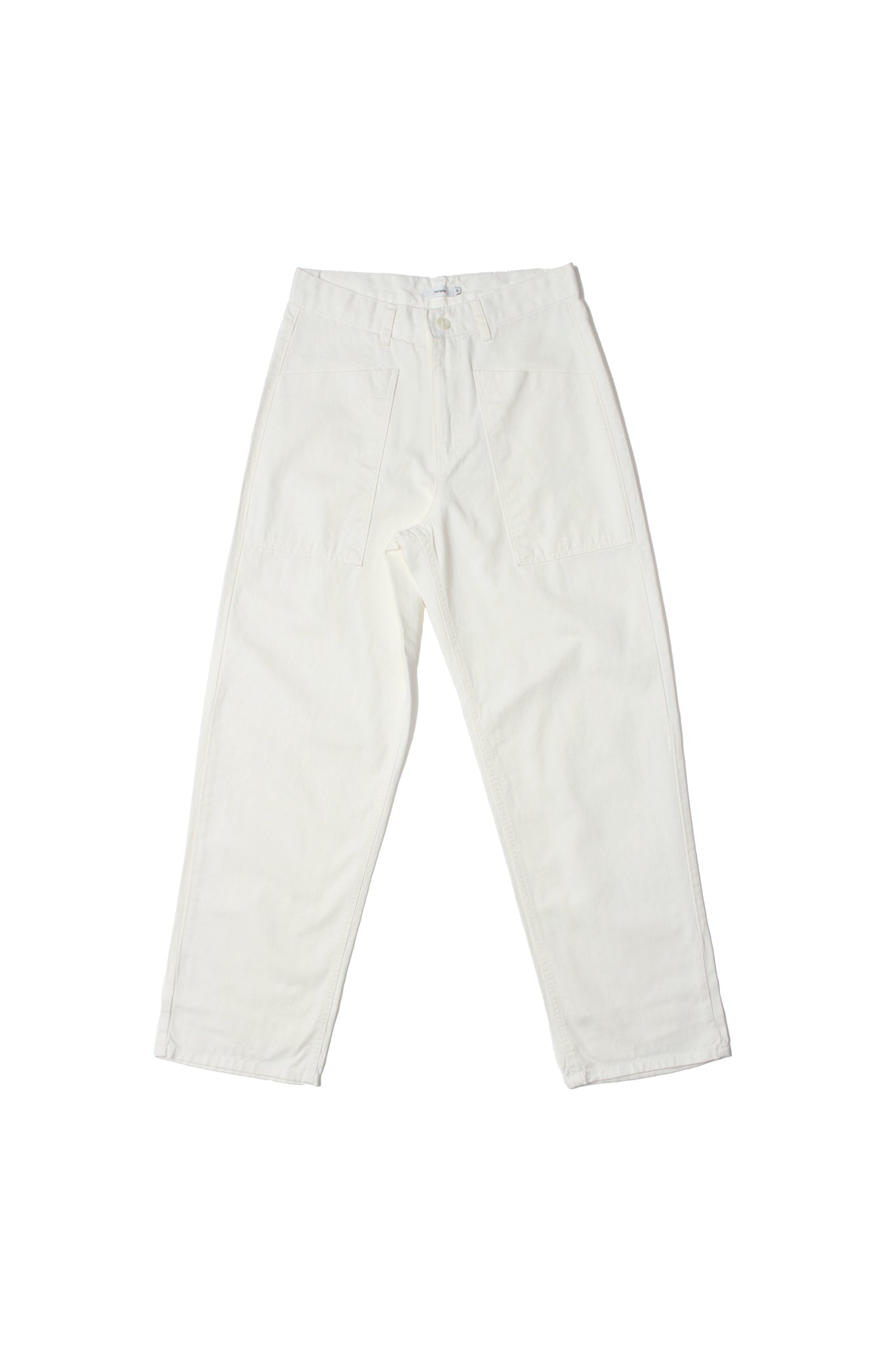 Cliff Cotton Pants in Off white