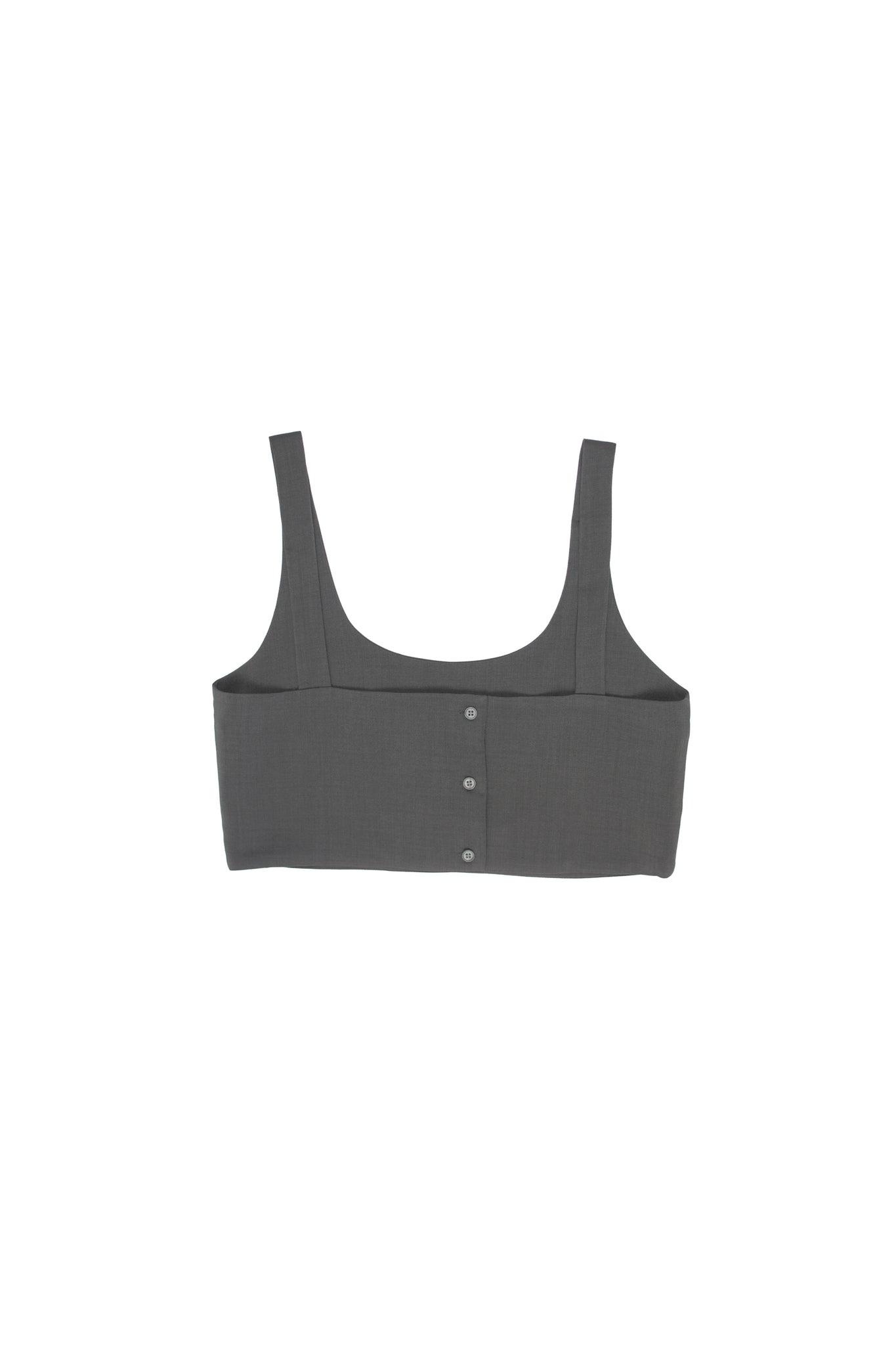 Bella BUSTIER Top in Grey