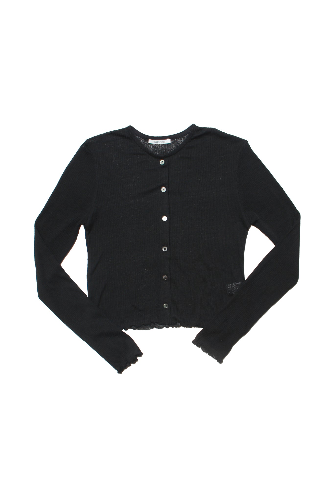 Sissle Summer Cardigan in Black