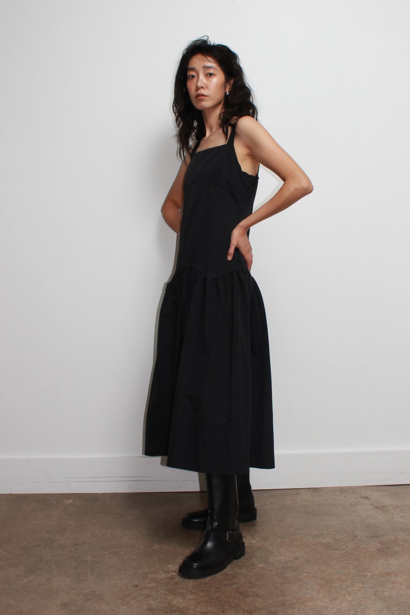 Mery Summer Dress in Black