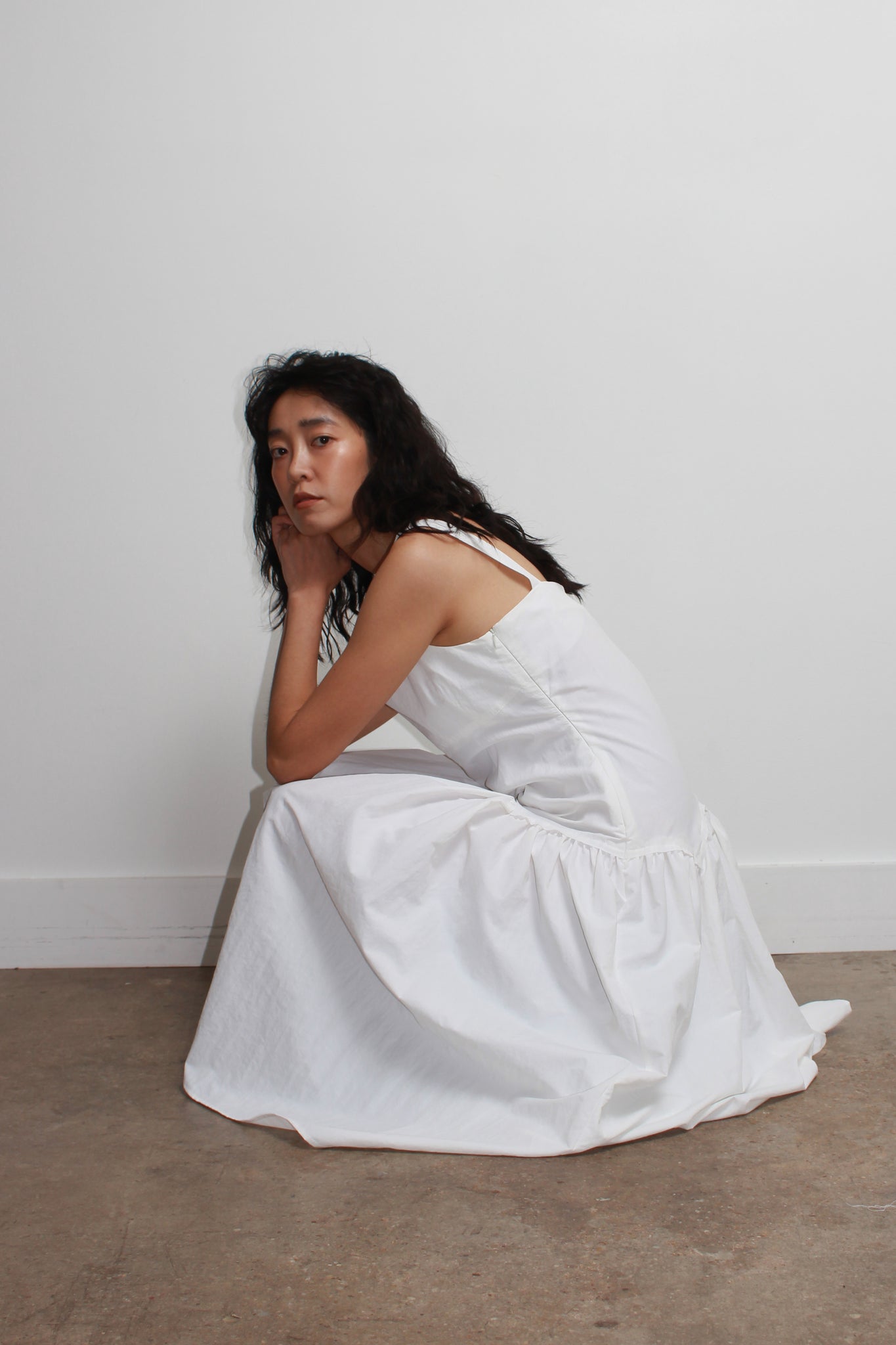 Mery Summer Dress in White