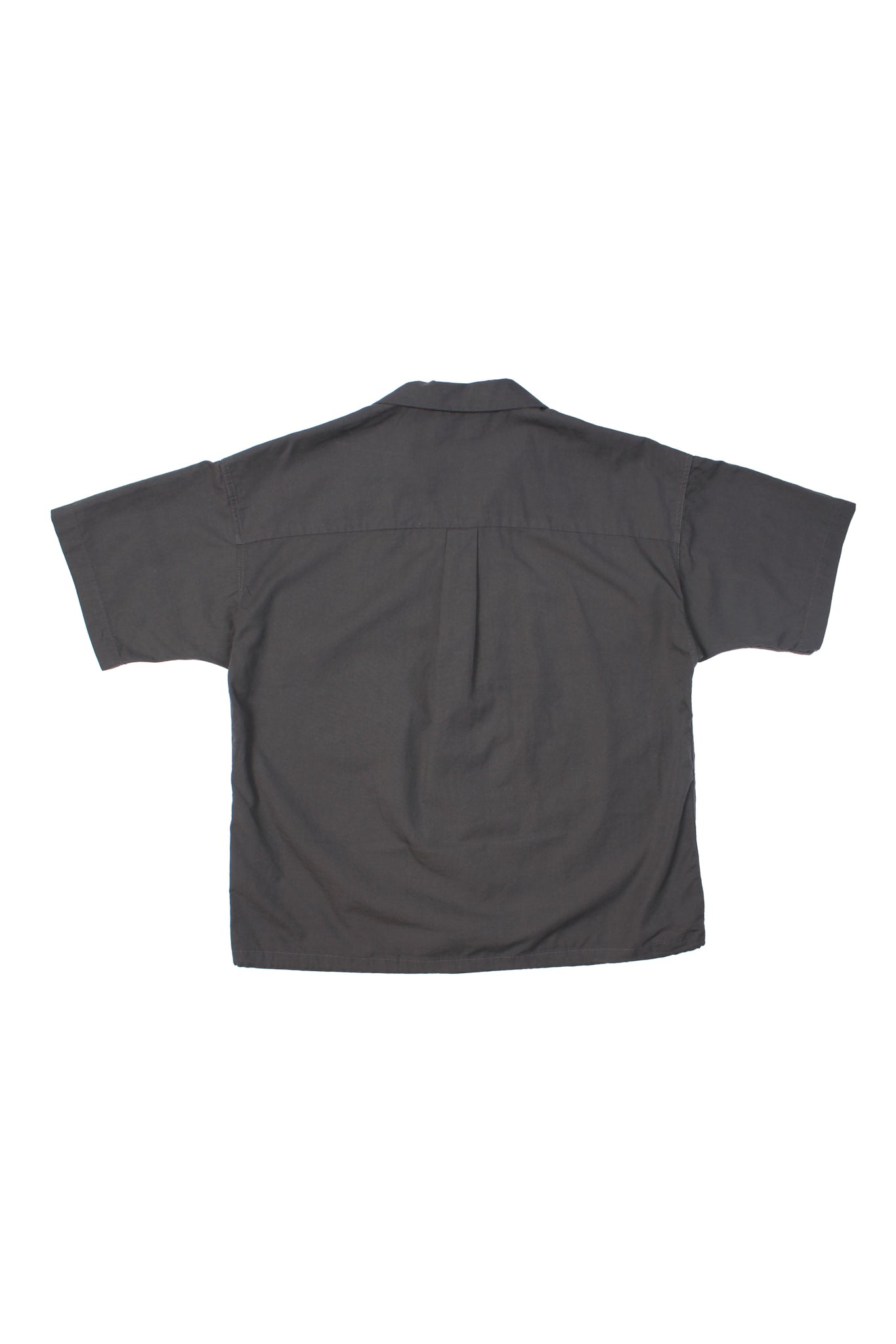 Solid Pocket Shirt in Charcoal