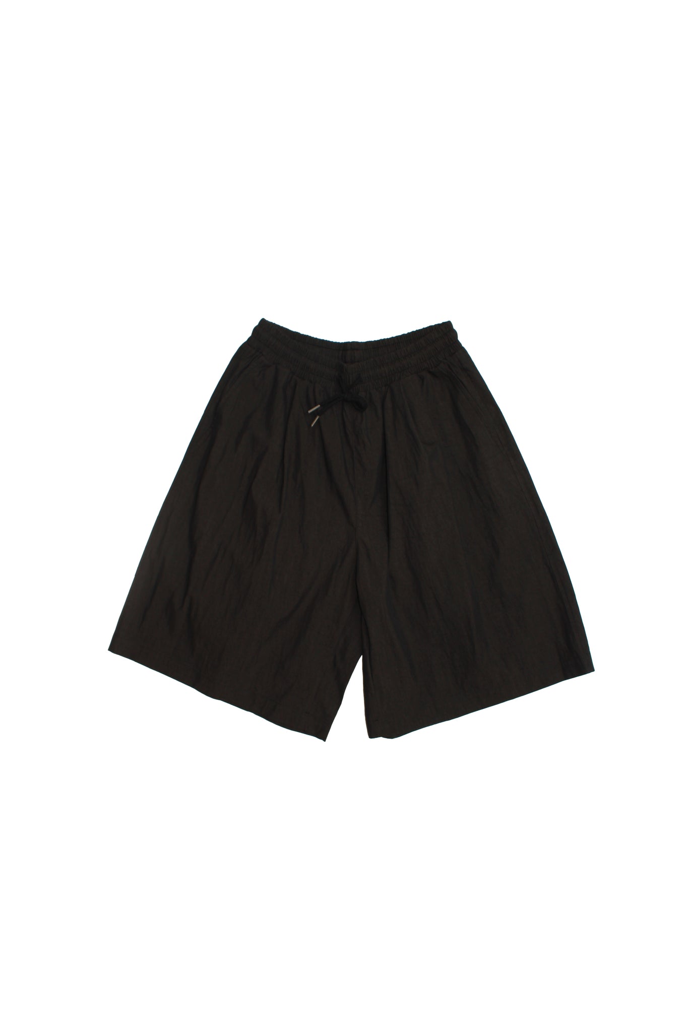 Washed bermuda shorts in Charcoal