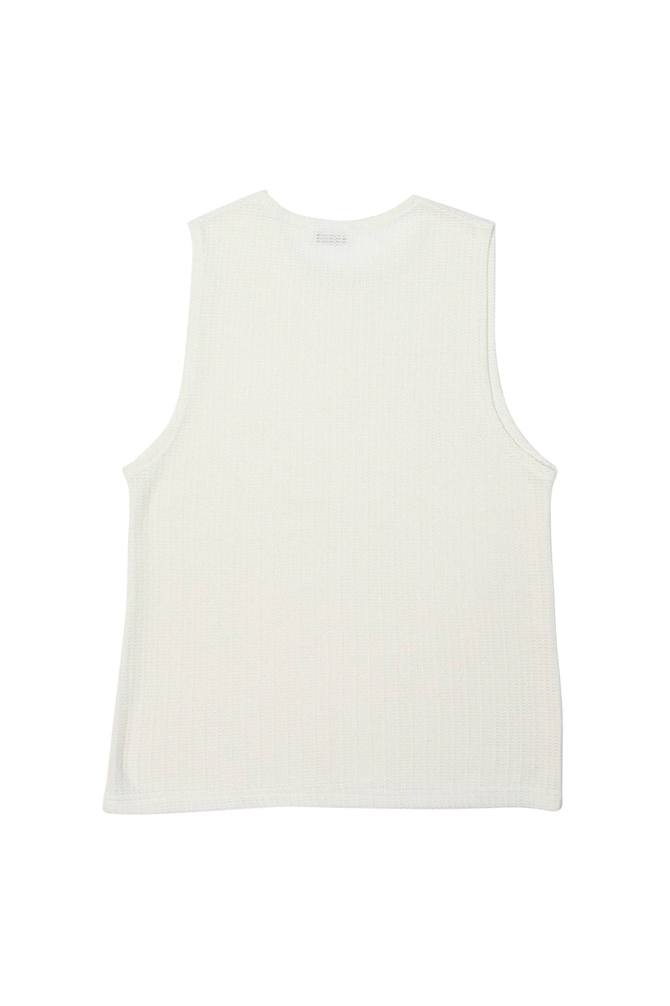 Crochet Tank Top in White