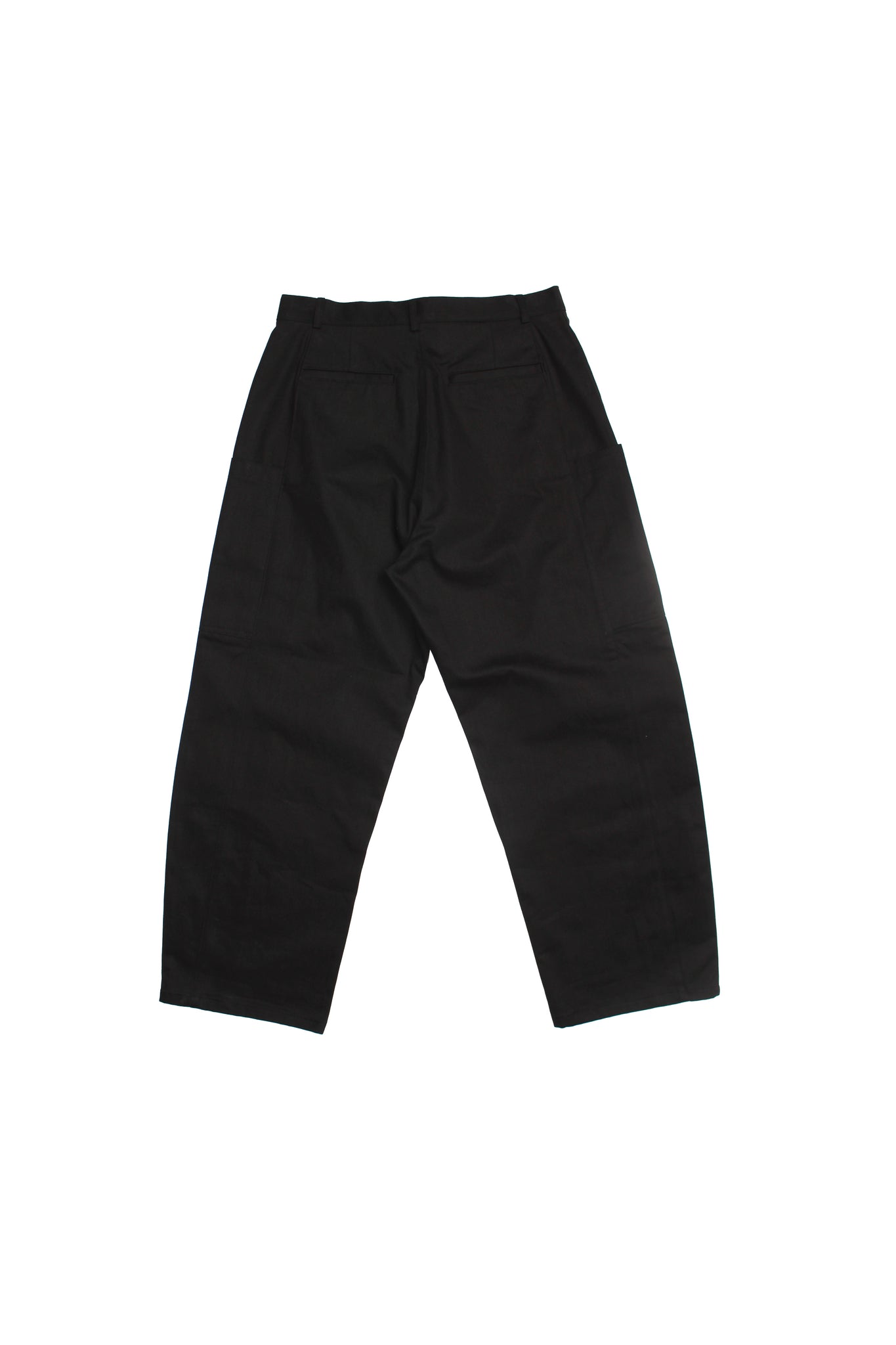 Fold Cargo Pants in Black