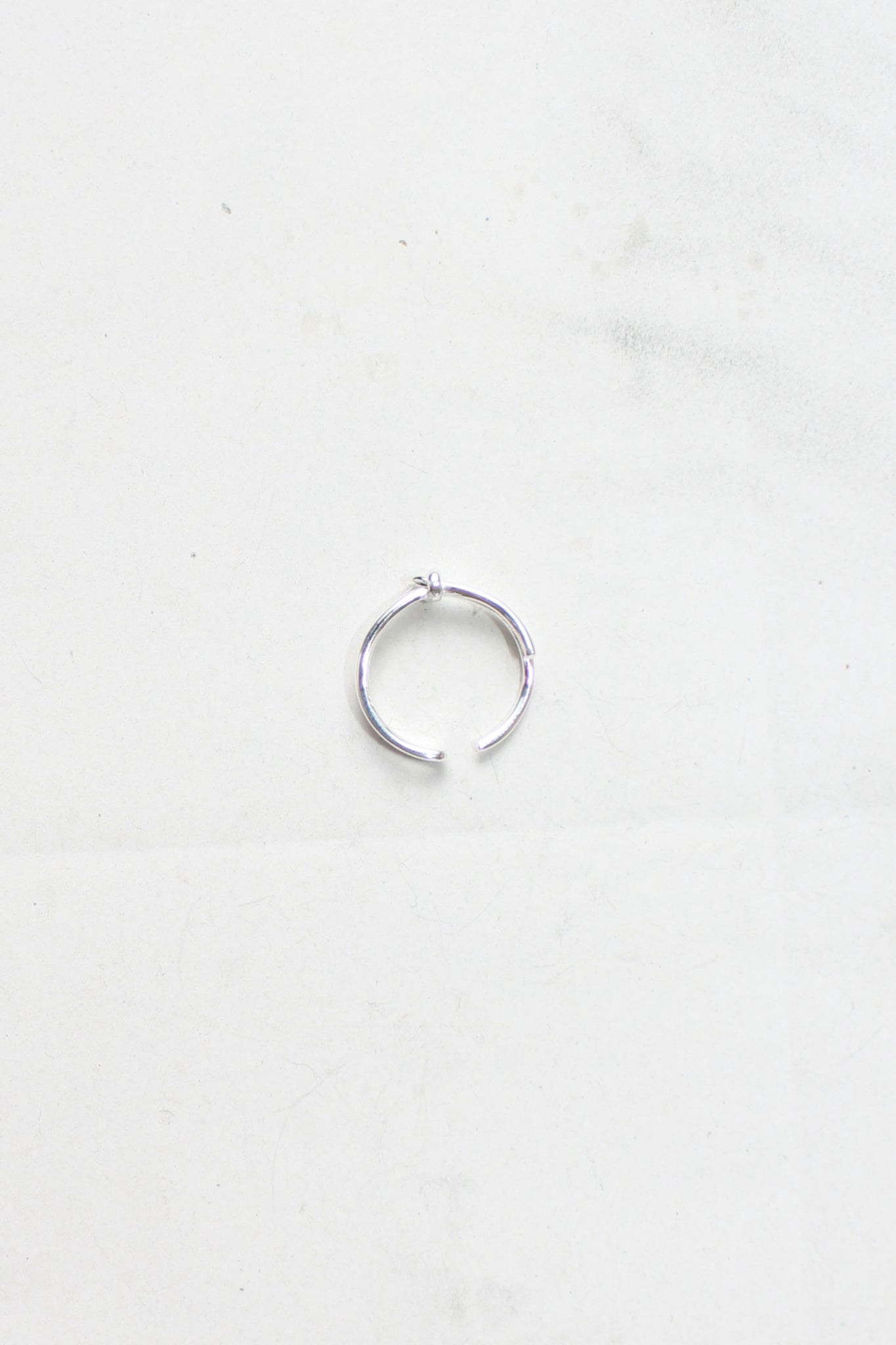 Two line knot Ring