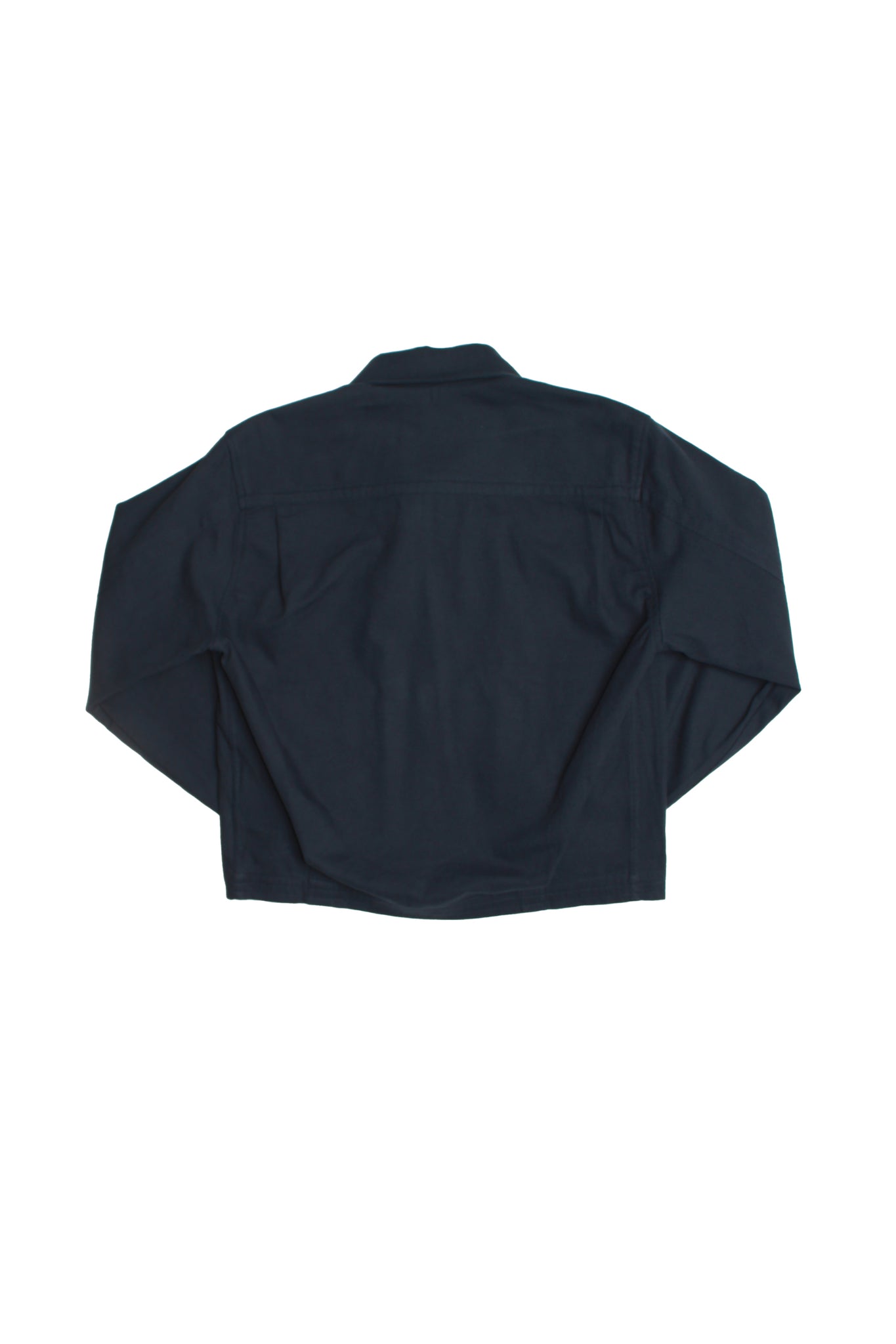 Maroon Twill Cotton Jacket in Navy
