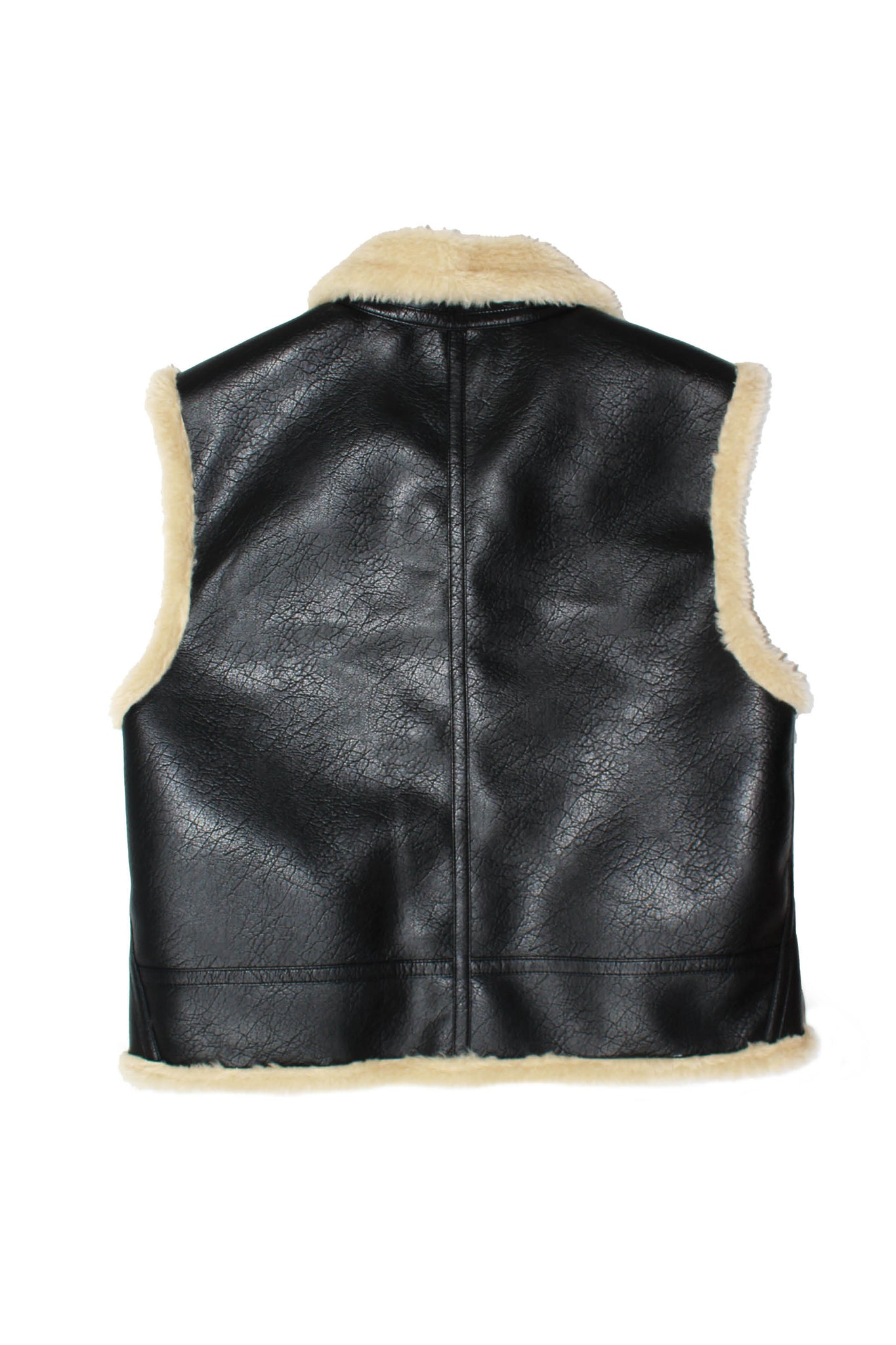 Reversible Shearling Vest