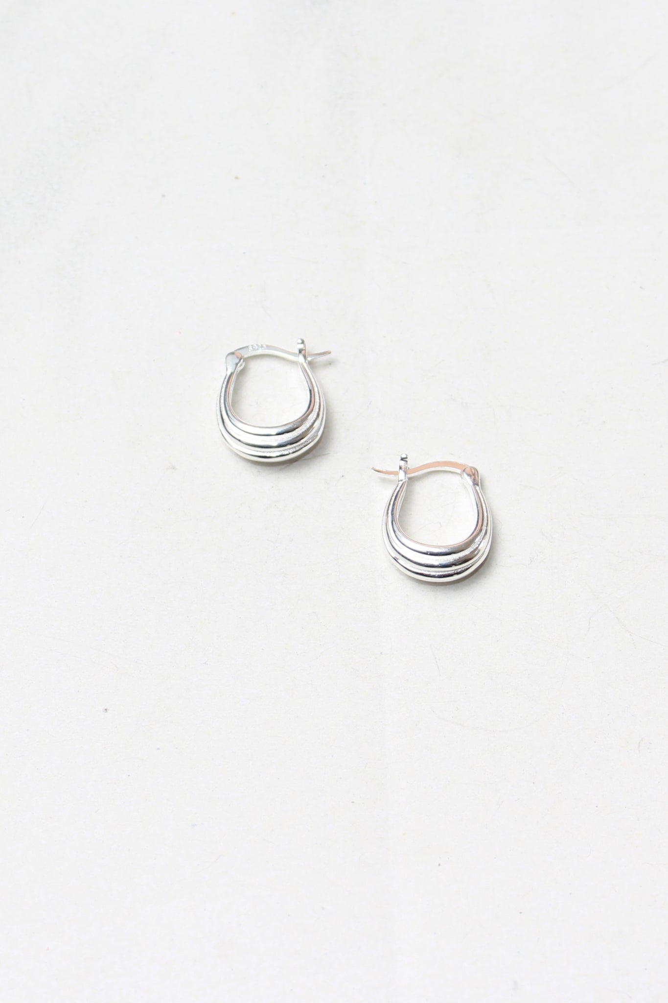 Line Hoop Earring