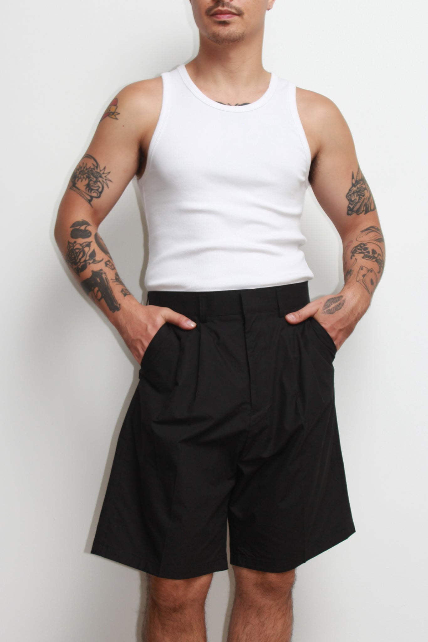 Summer Chino Shorts in Black