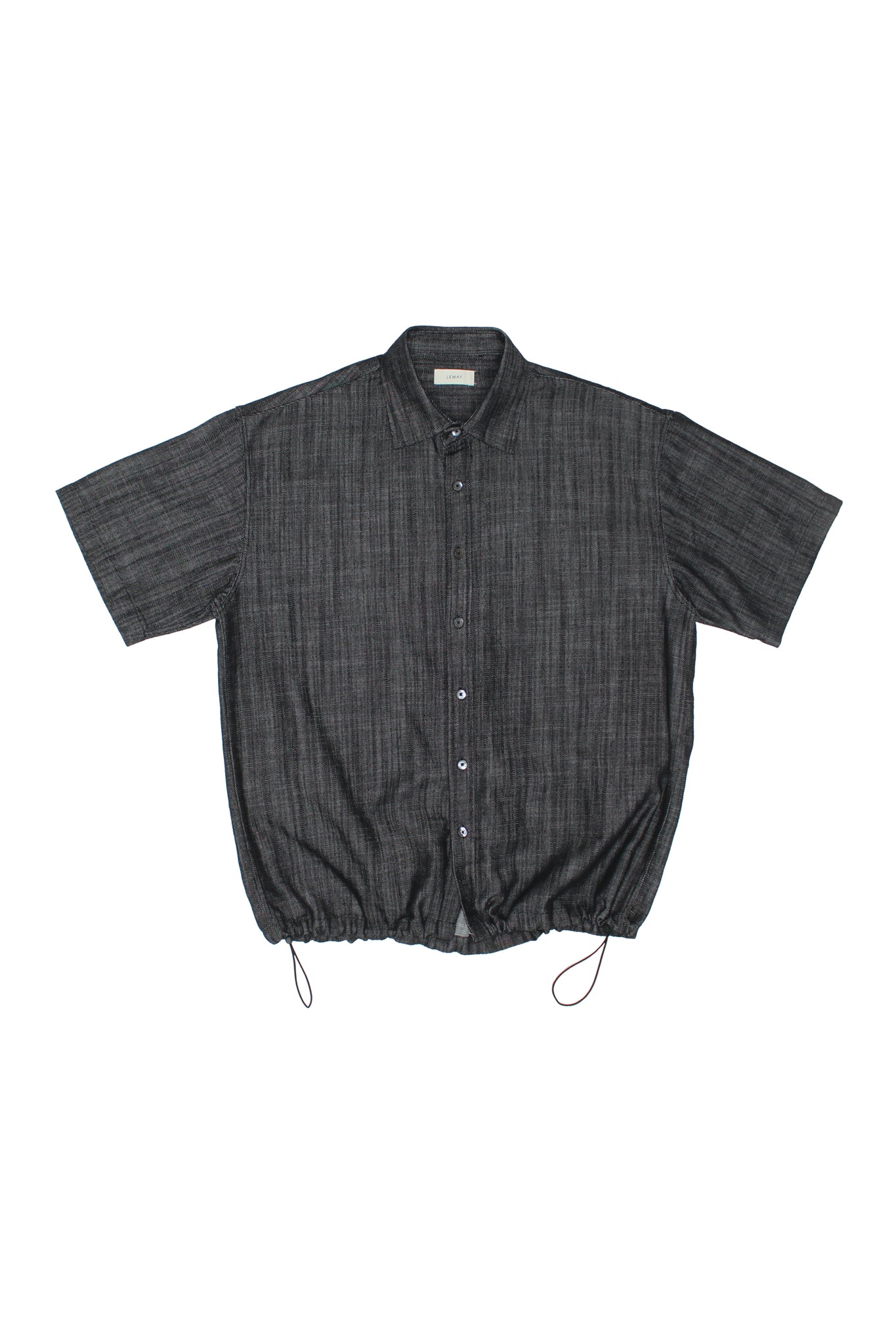 Olsen Woven Cotton Shirt in Indigo